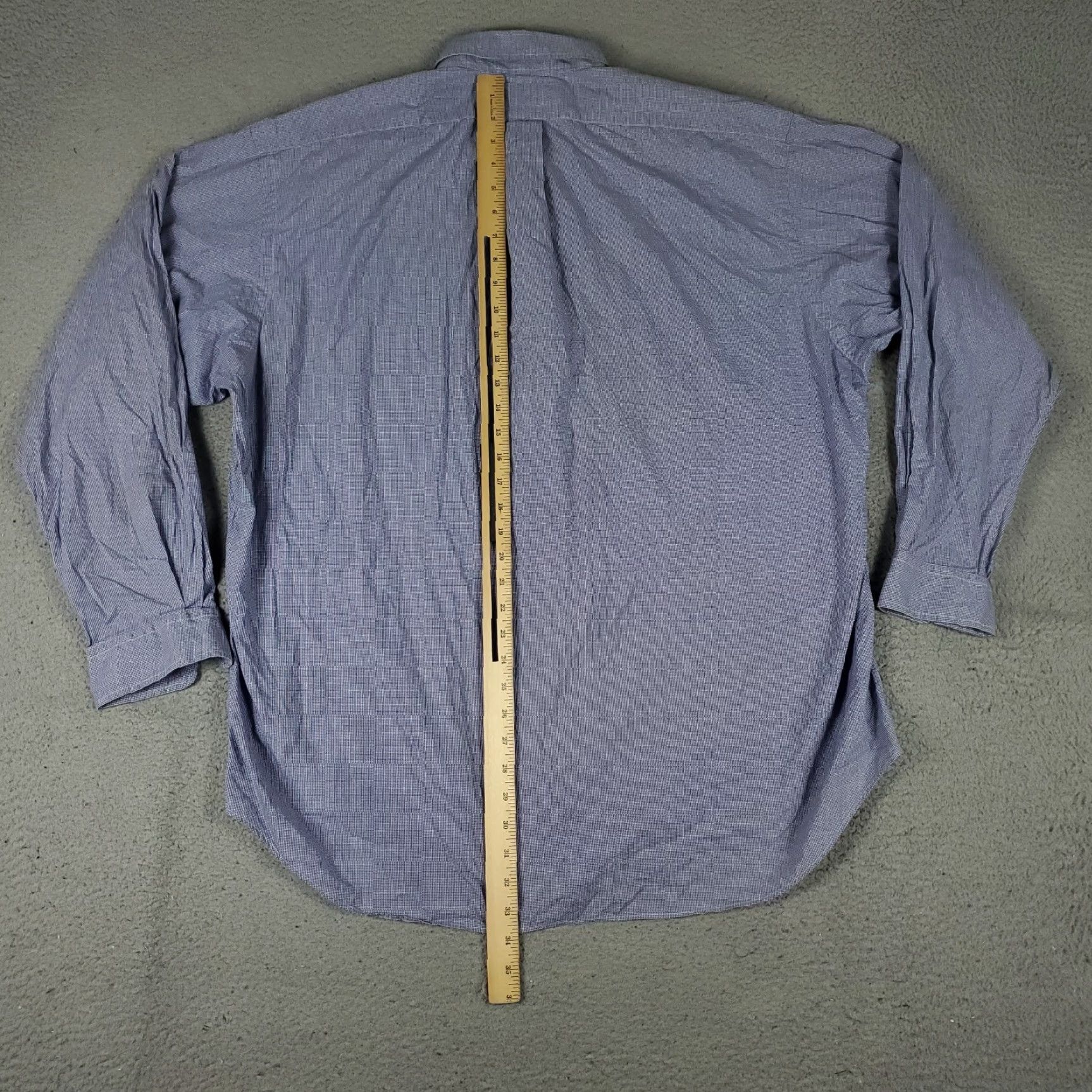 Ralph Lauren Ralph Lauren Shirt Mens XL Blue Custom Fit Button Up Long Sleeve Size US XL / EU 56 / 4 - 4 Thumbnail