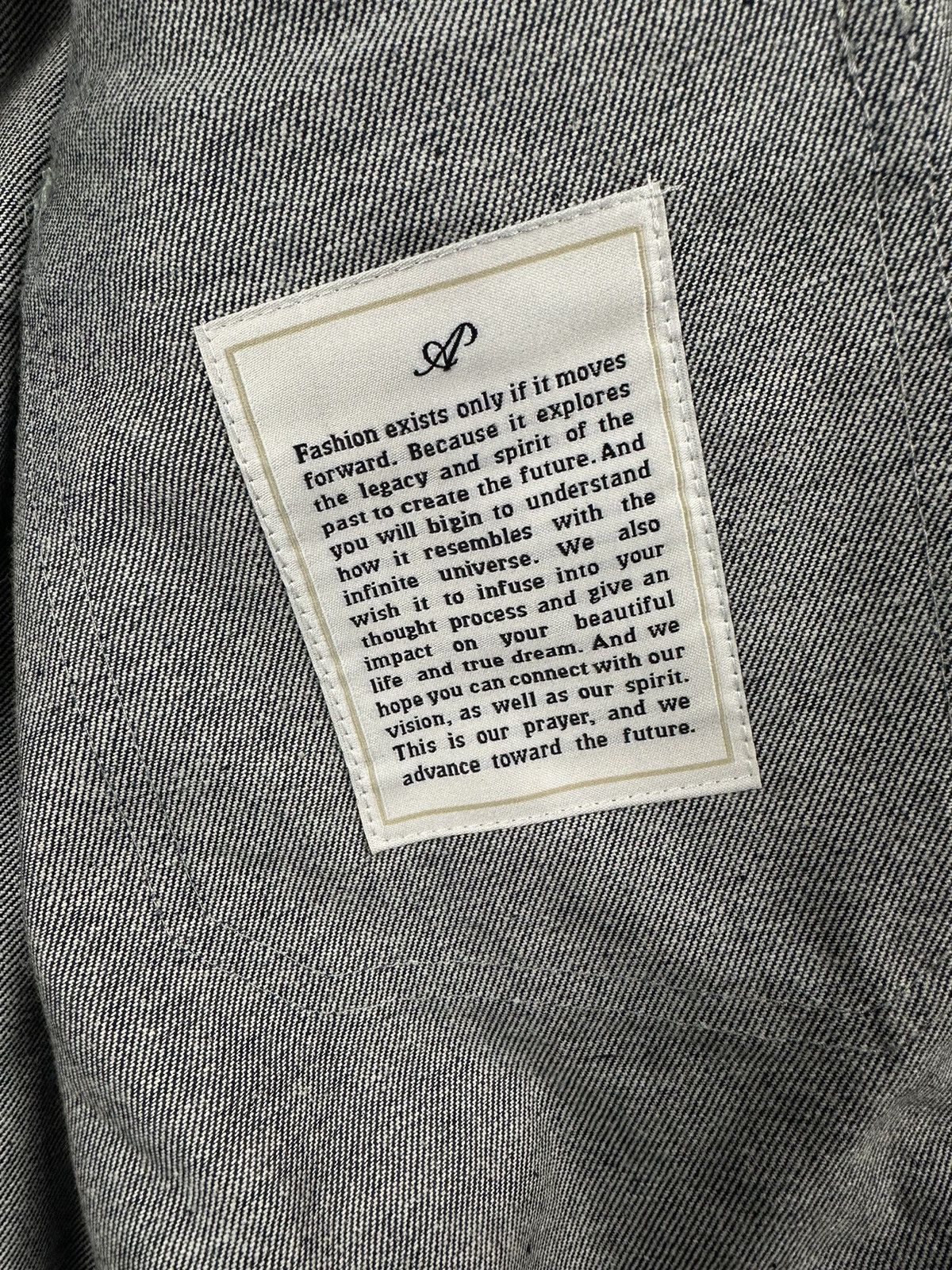Designer After Pray Denim Jacket Size US M / EU 48-50 / 2 - 11 Thumbnail