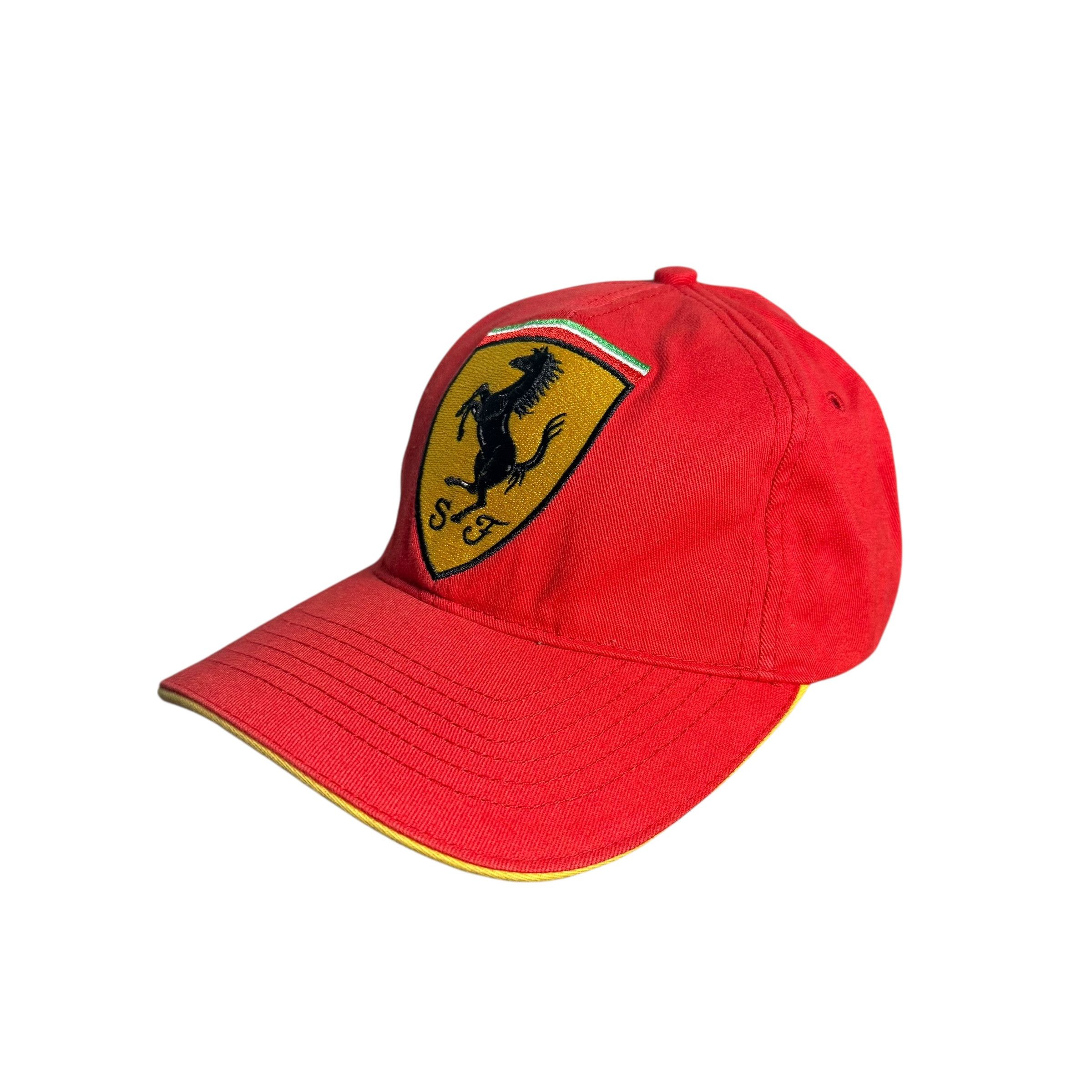 🔥RARE🔥Vintage Ferrari Official Strapback Cap Hat