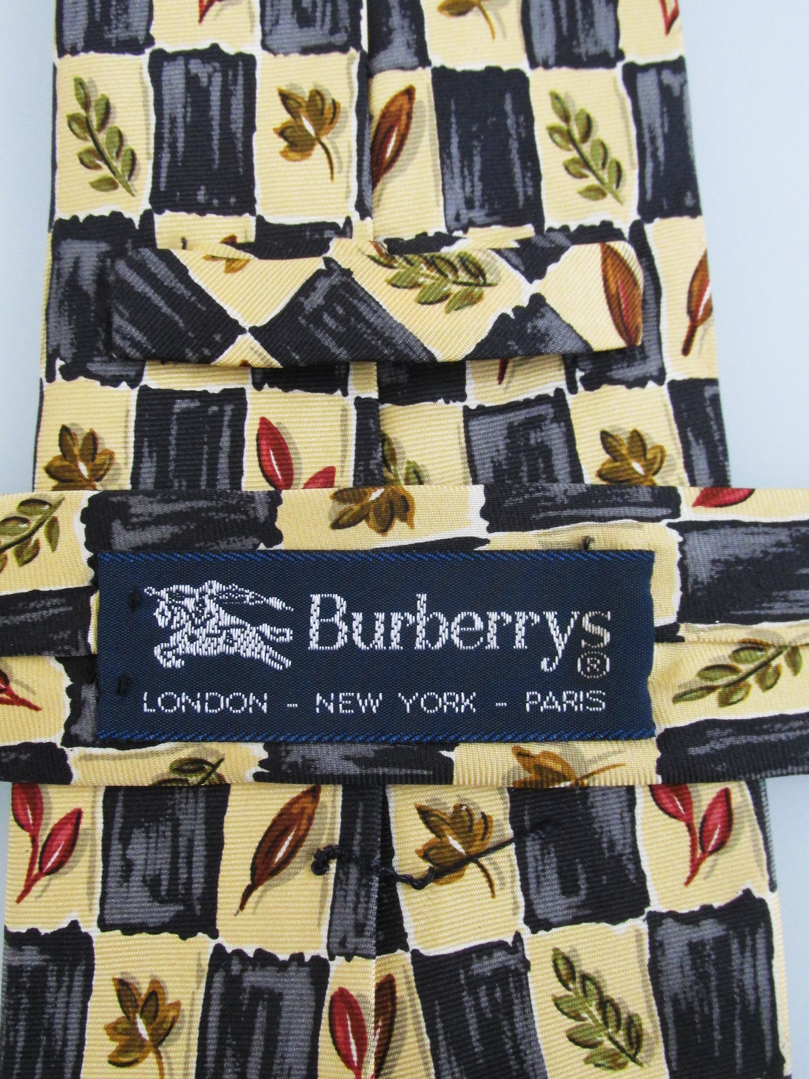 Burberry Burberry Men's Silk Tie Size ONE SIZE - 5 Thumbnail