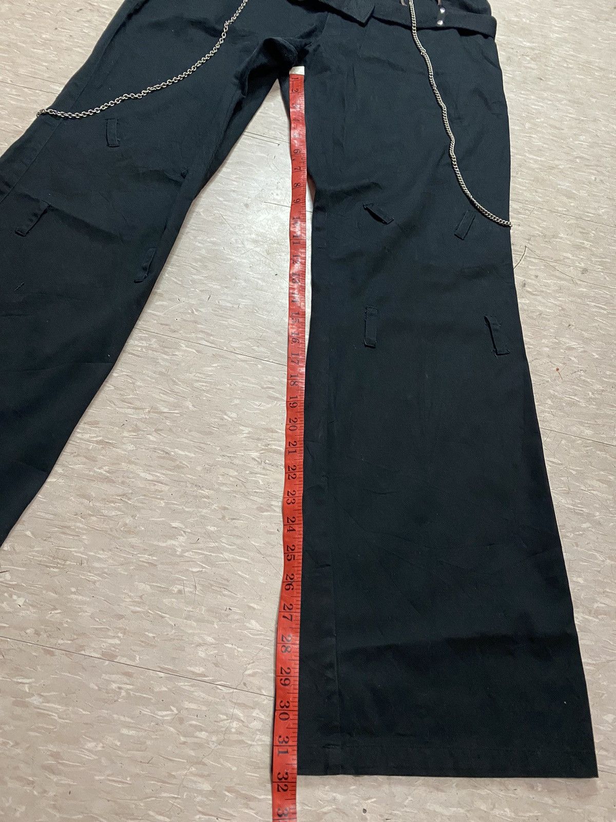 Japanese Brand × Seditionaries Mad punk gothic bondage pants Size US 33 - 15 Thumbnail