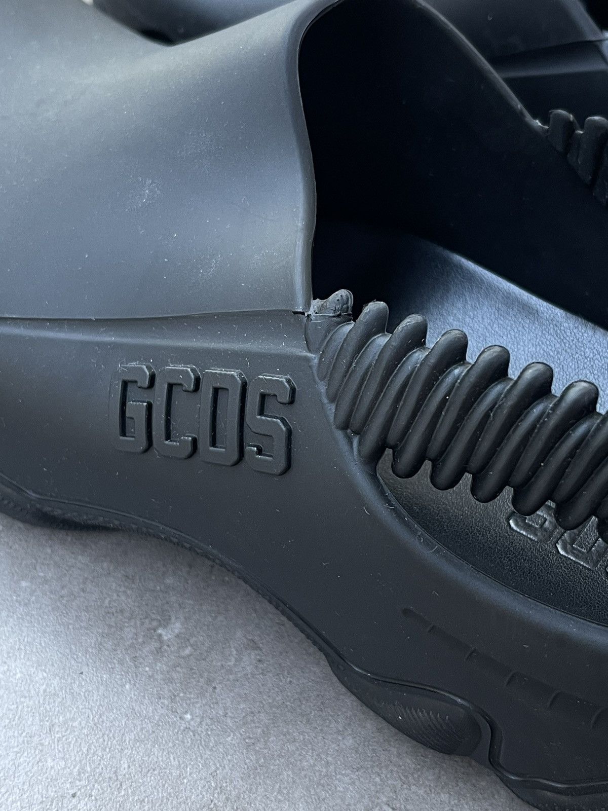GCDS !DS! SS22 GCDS IBEX Black Clogs Size US 9.5 / EU 42-43 - 14 Thumbnail