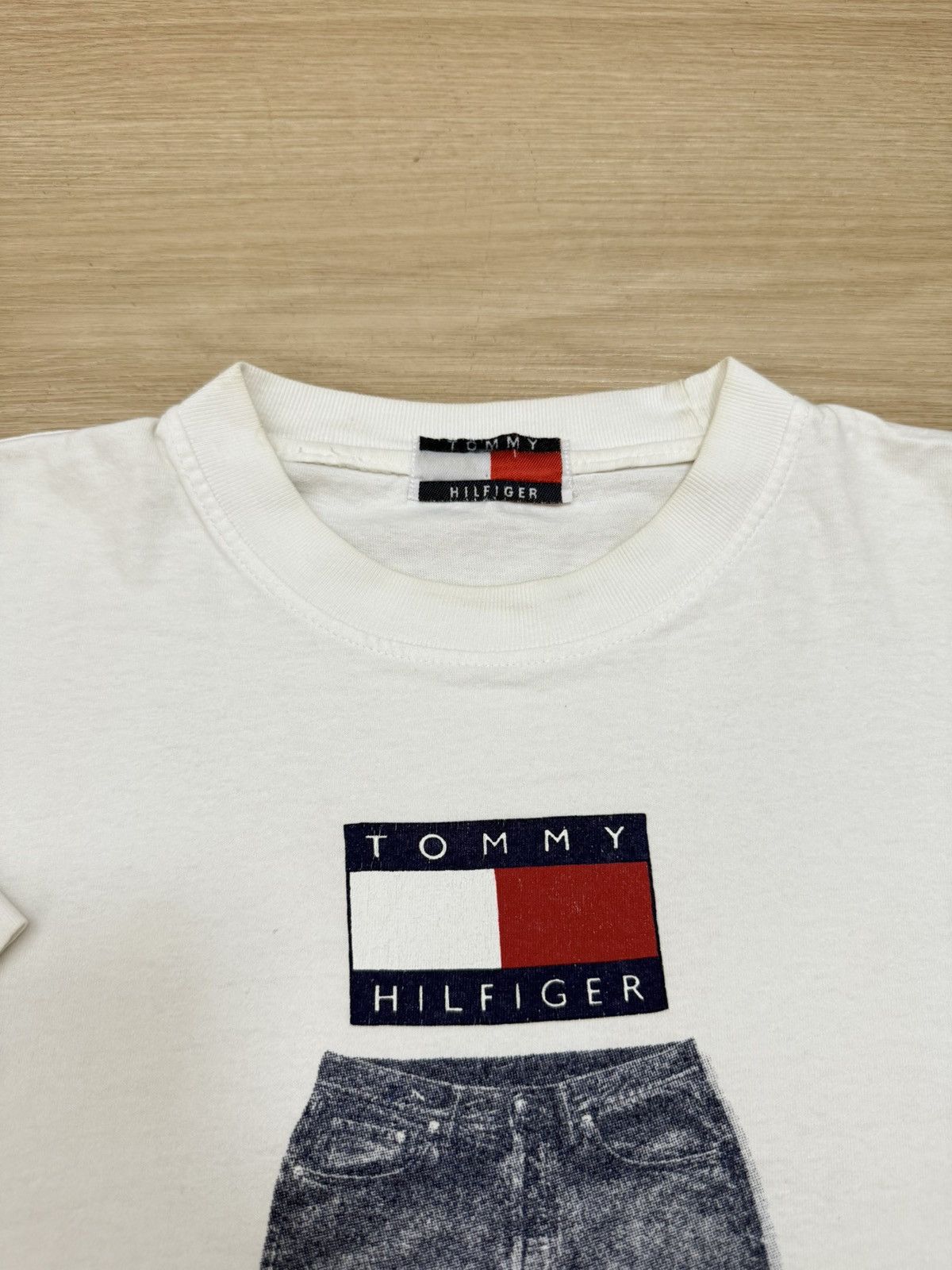 Tommy Hilfiger × Vintage Vintage Tommy Hilfiger Size US L / EU 52-54 / 3 - 3 Thumbnail