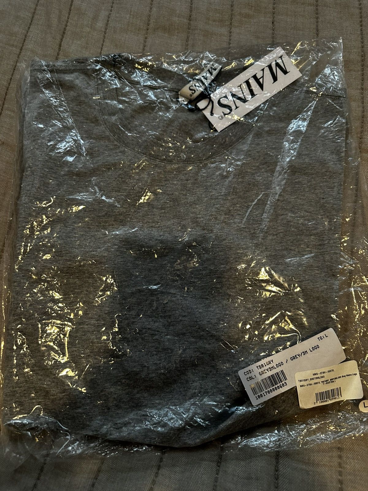 MAINS × Skepta Mains By Skepta Grey Tee retail is $100 Size US L / EU 52-54 / 3 - 1 Thumbnail