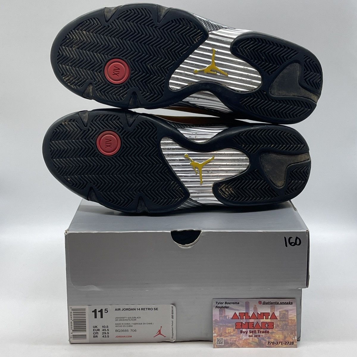 Jordan Brand Air Jordan 14 reverse Ferrari Size US 11.5 / EU 44-45 - 7 Thumbnail