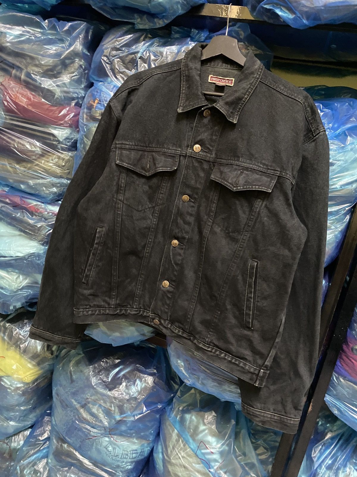 WCW/nWo VINTAGE 90S N.W.O DENIM TRUCKER JACKET Size US L / EU 52-54 / 3 - 3 Thumbnail