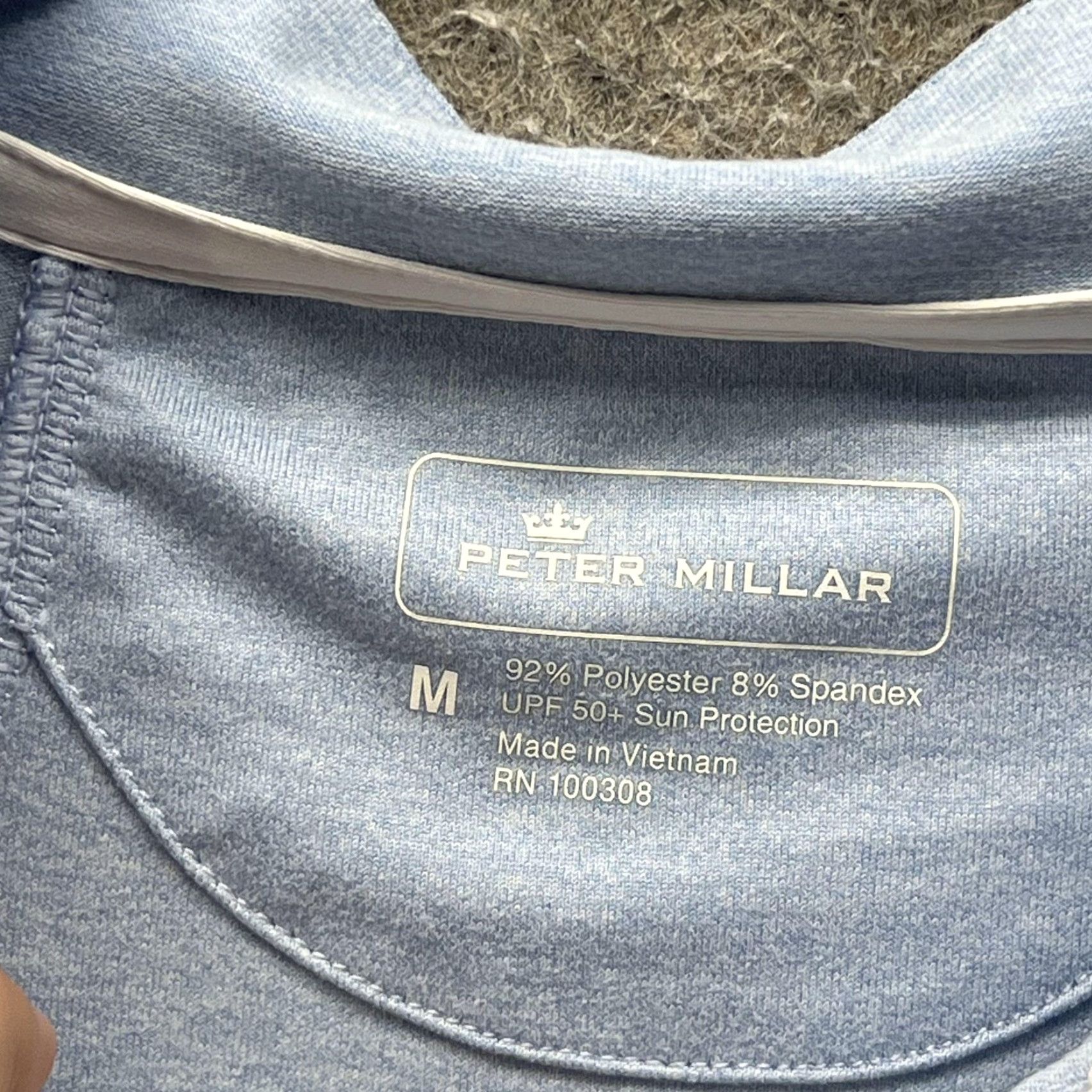 Peter Millar Peter Millar Pullover Womens M Blue 1/4 Zip Golf Shirt The Breakers Course Size M / US 6-8 / IT 42-44 - 3 Thumbnail