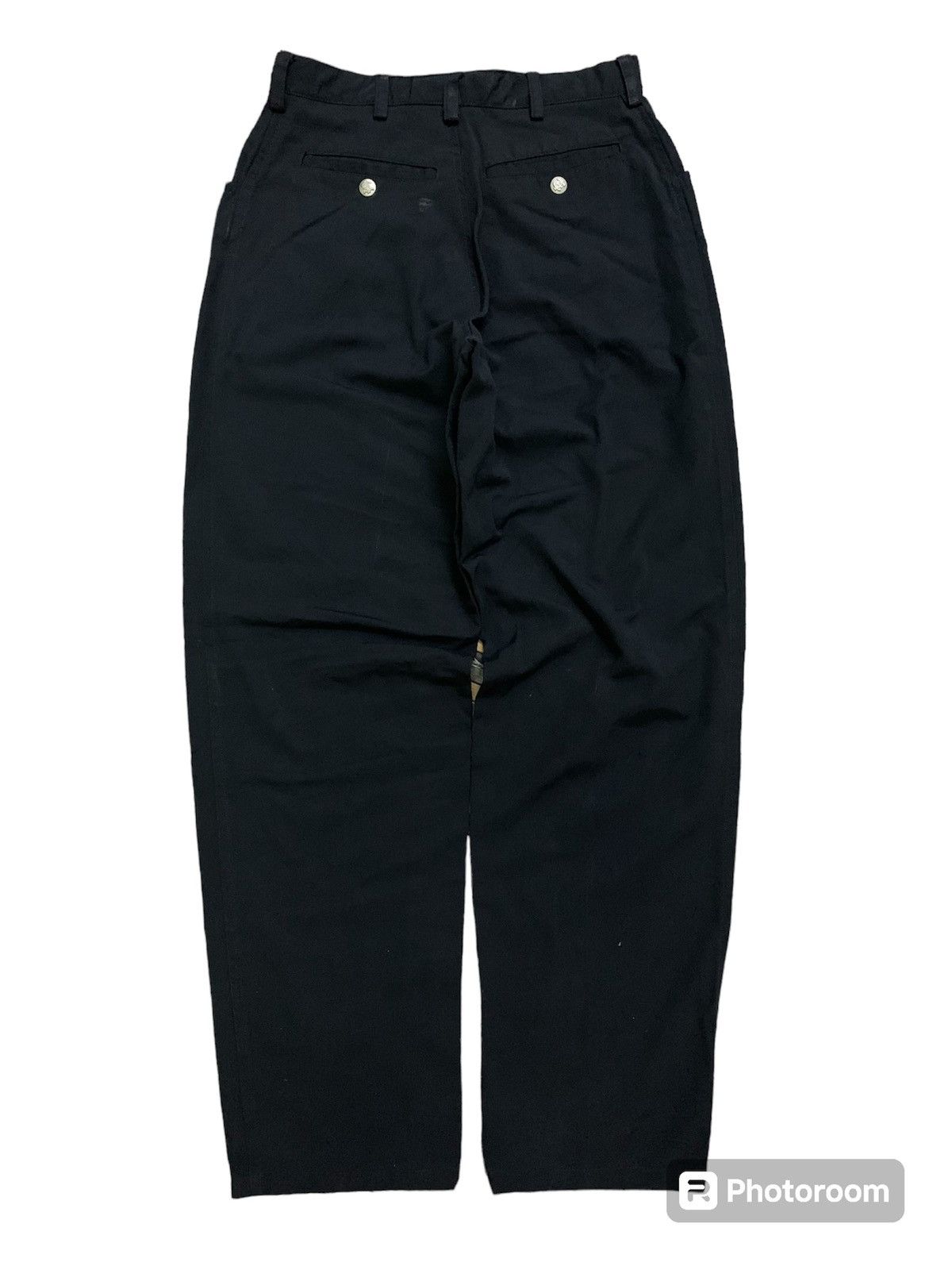 Iceberg Vintage Iceberg Italy Casual Black Pant Size US 29 - 3 Thumbnail