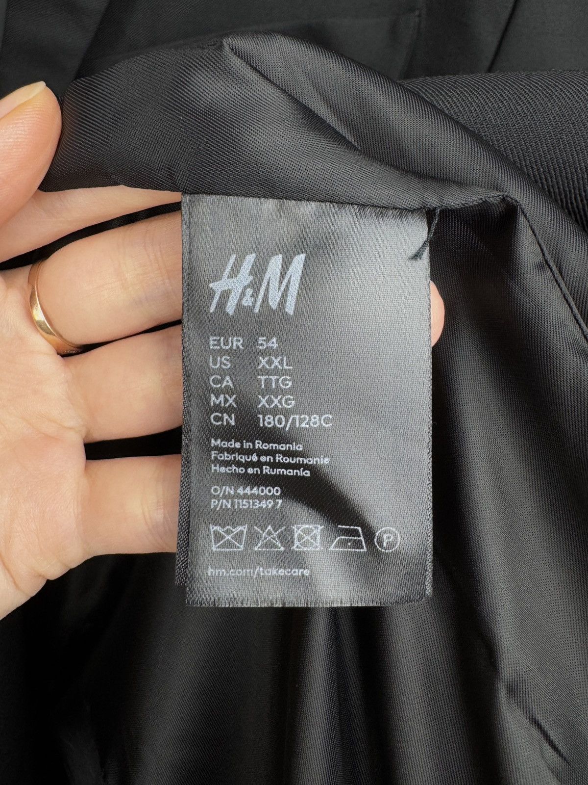 H&M × Mugler Mugler x H&M Corset-Style Wool Jacket Blazer size XXL 54 Size XXL / US 16-18 / IT 52-54 - 12 Thumbnail