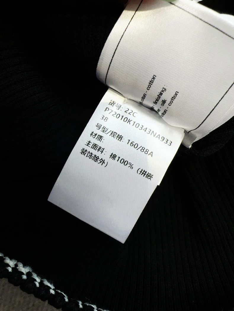 Chanel Chanel 22C early spring popular black patch white edge dou Size XS / US 0-2 / IT 36-38 - 6 Thumbnail