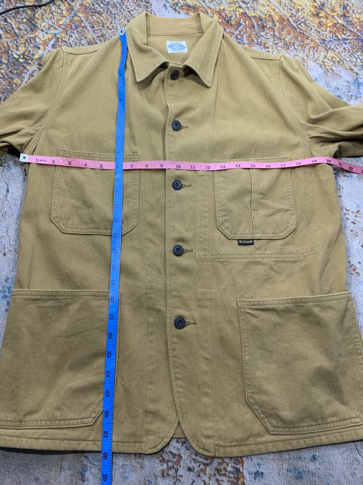 45rpm ❤️‍🔥BINDING OFFER❤️‍🔥 JAPANESE EL CANEK CHORE JACKET Size US L / EU 52-54 / 3 - 6 Thumbnail