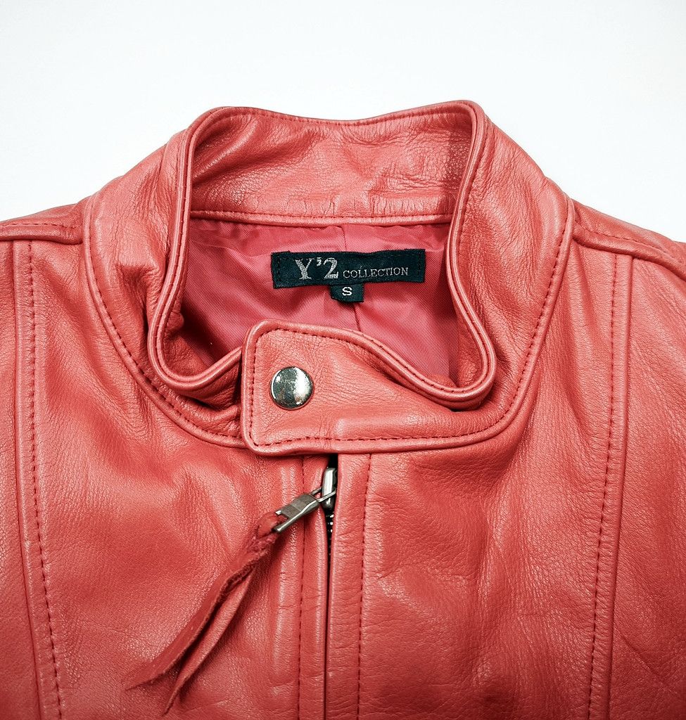 Y'2 Leather Y'2 LEATHER red riding women full leather jacket Size US XS / EU 42 / 0 - 2 Thumbnail