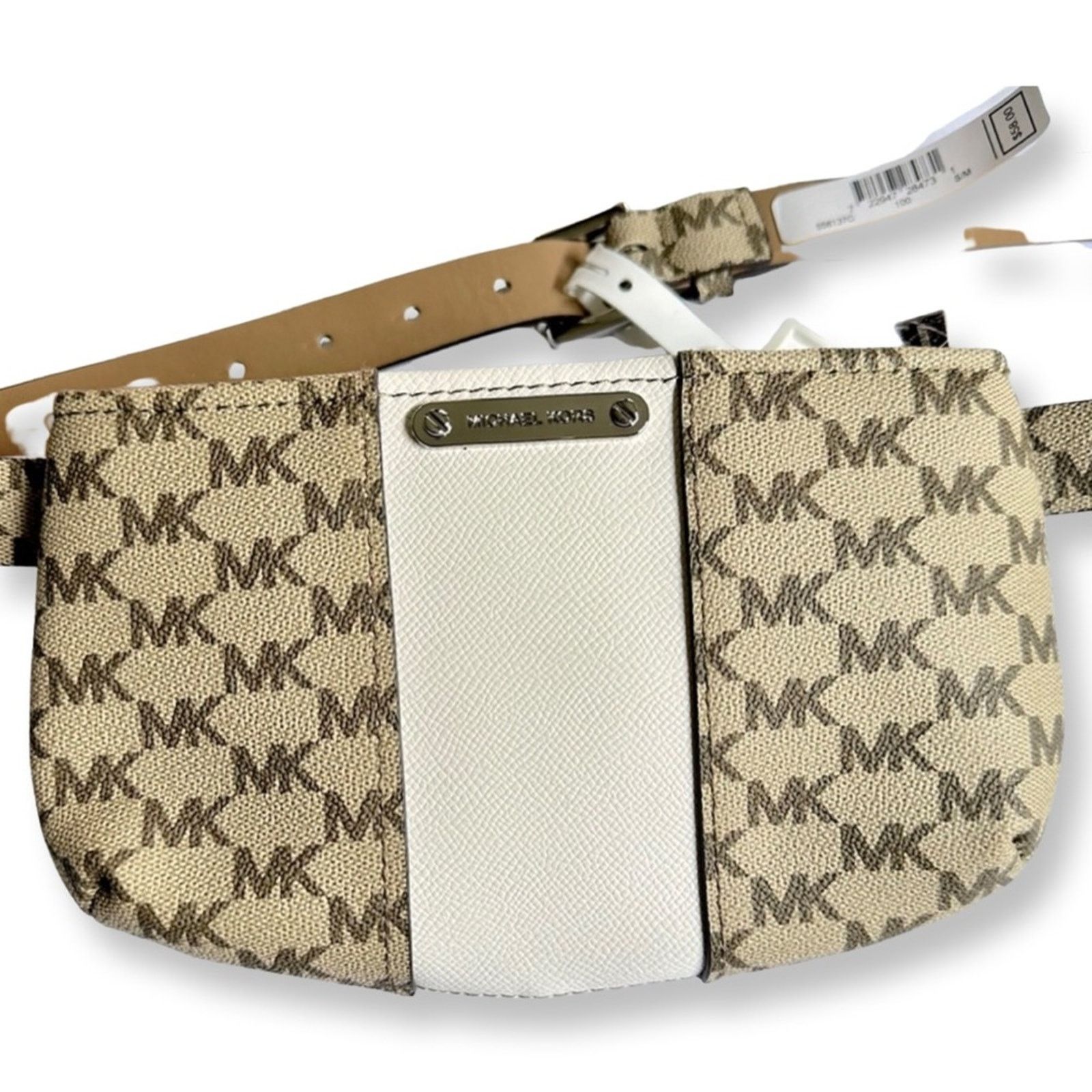 Michael Kors NWT Michael Kors Two Tone Belt Bag Medium Size ONE SIZE - 2 Thumbnail