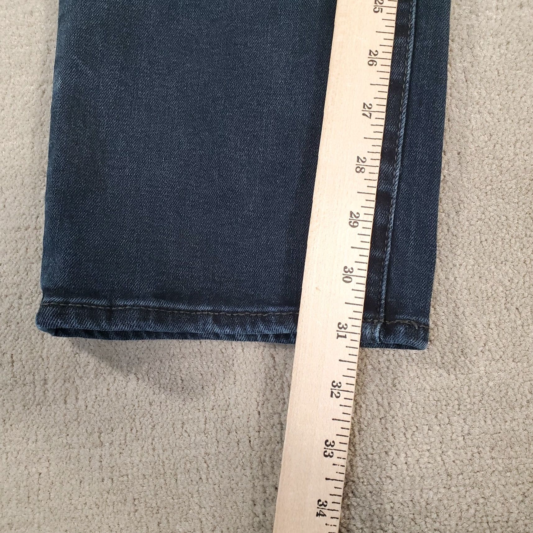 Lee Lee Jeans Mens 34x32 Blue Straight Leg Tapered MVP Performance Denim Cotton Jeans Regular Men S Blue 80s 90s Logo Size US 32 / EU 48 - 5 Thumbnail