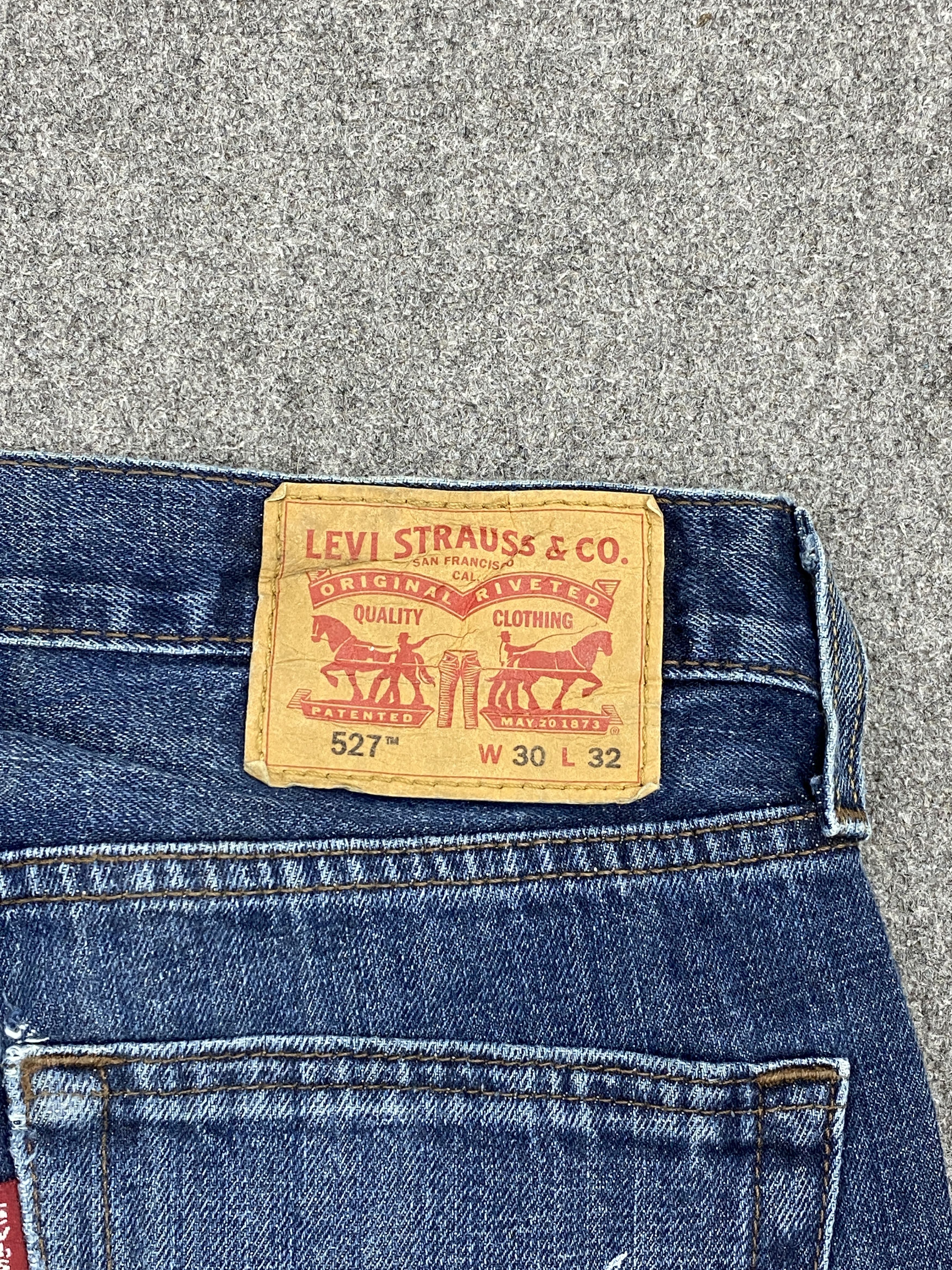 Levi's Vintage Levis 527 Flared Bootcut Denim DP2701 Size US 30 / EU 46 - 6 Thumbnail