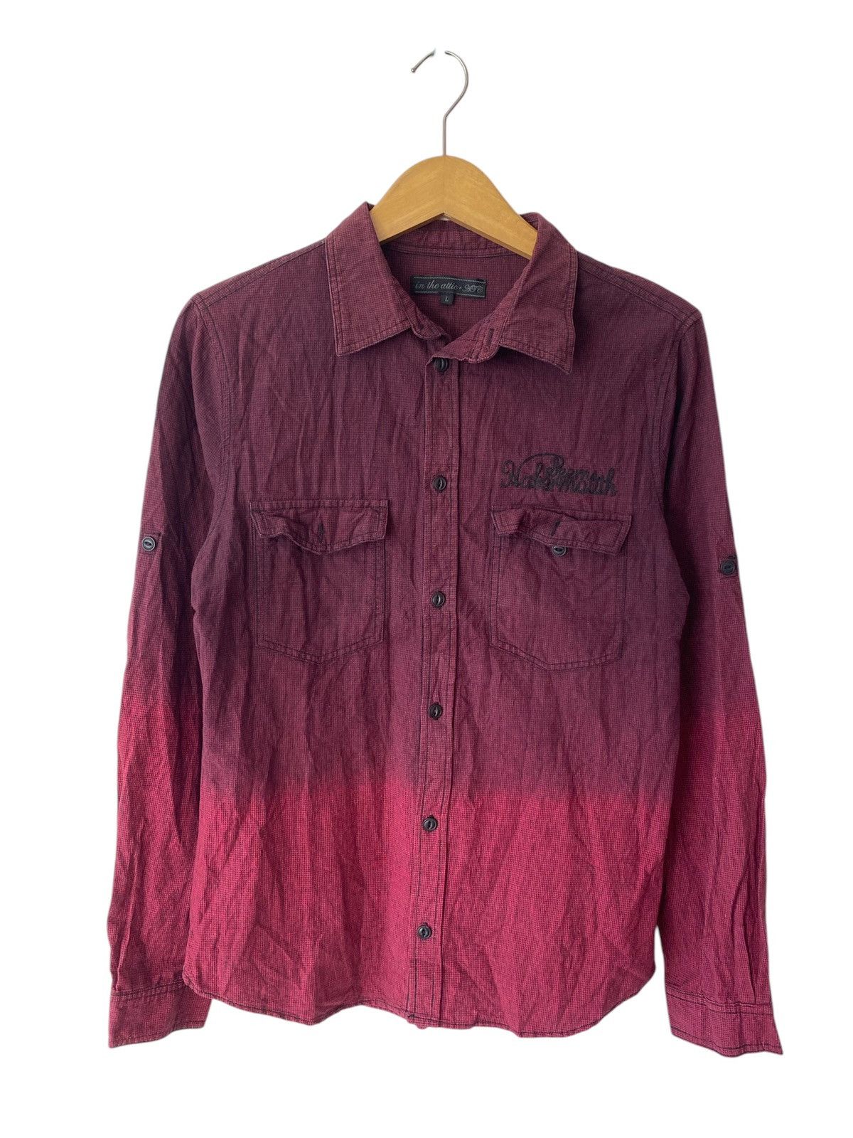 If Six Was Nine × In The Attic × Japanese Brand Intheattic 2 tone Denim Lgb ifsixwasnine Style Size US L / EU 52-54 / 3 - 1 Thumbnail