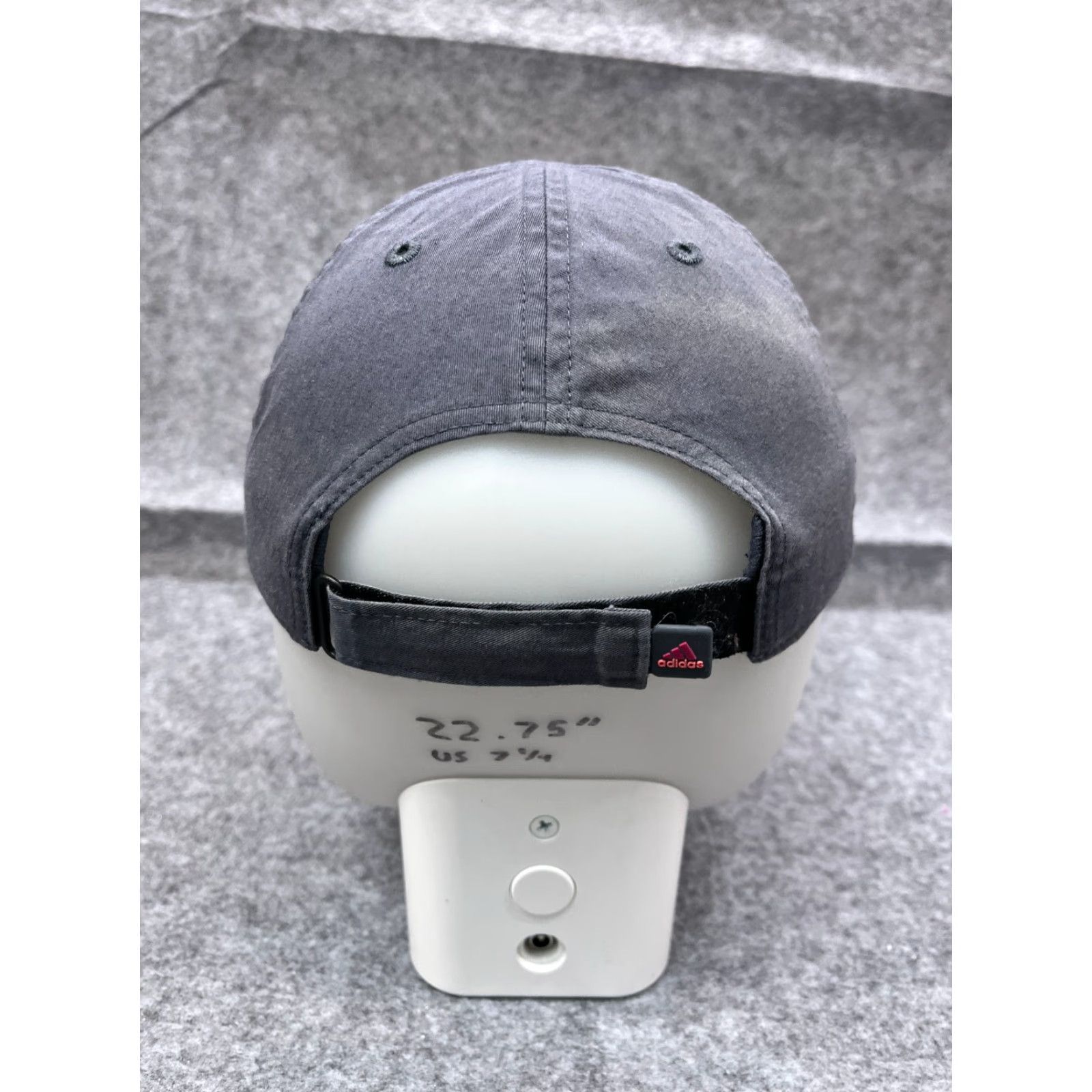 Adidas ADIDAS Hat Cap One Size Adult Gray Cotton Polyester Climalite Adjustable Lightweight Baseball Cap Unisex Mens Womens Sports Outdoor Cap Size ONE SIZE - 6 Thumbnail