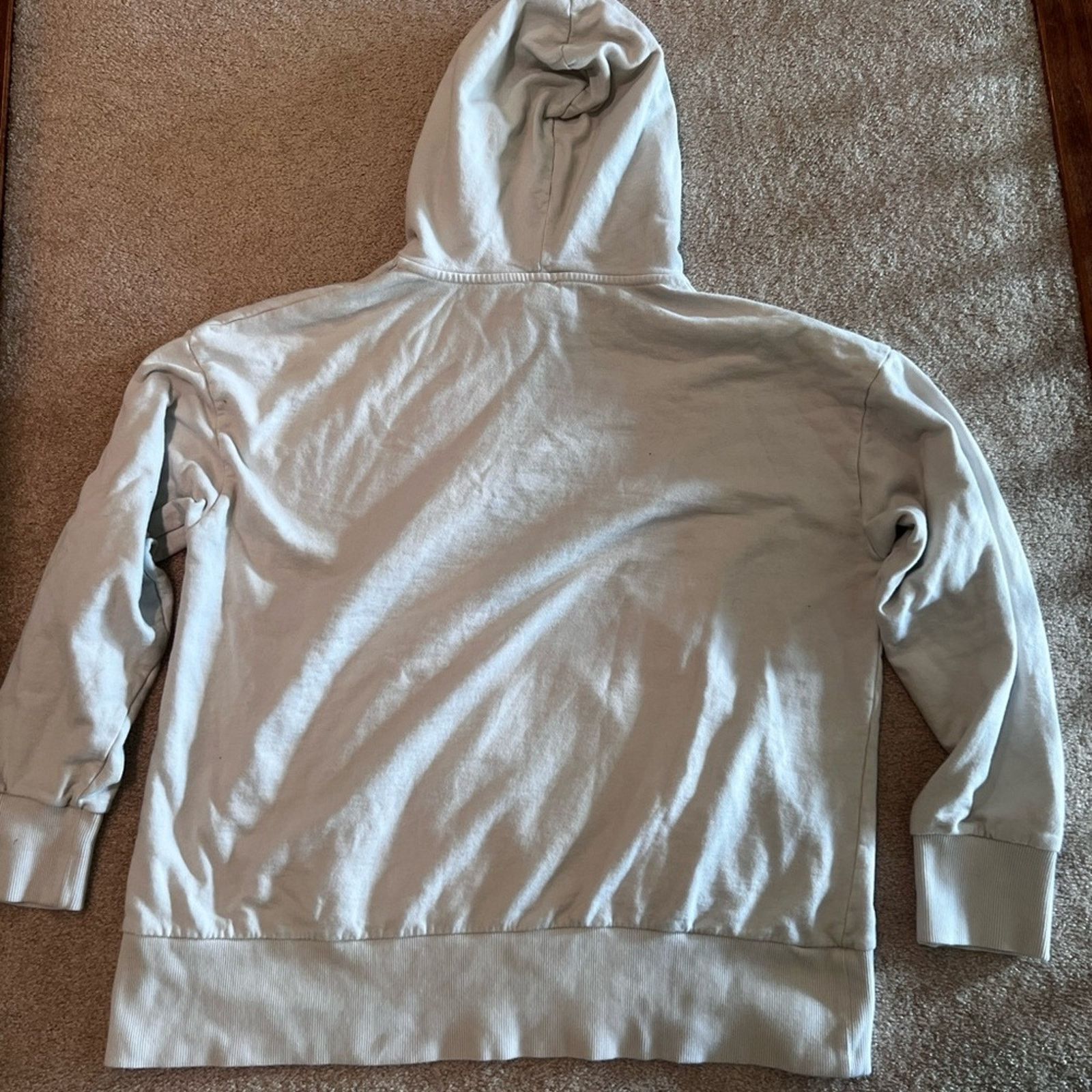 Urban Outfitters Brooklyn 1996 Hoodie in Cream and Green Size US S / EU 44-46 / 1 - 3 Thumbnail