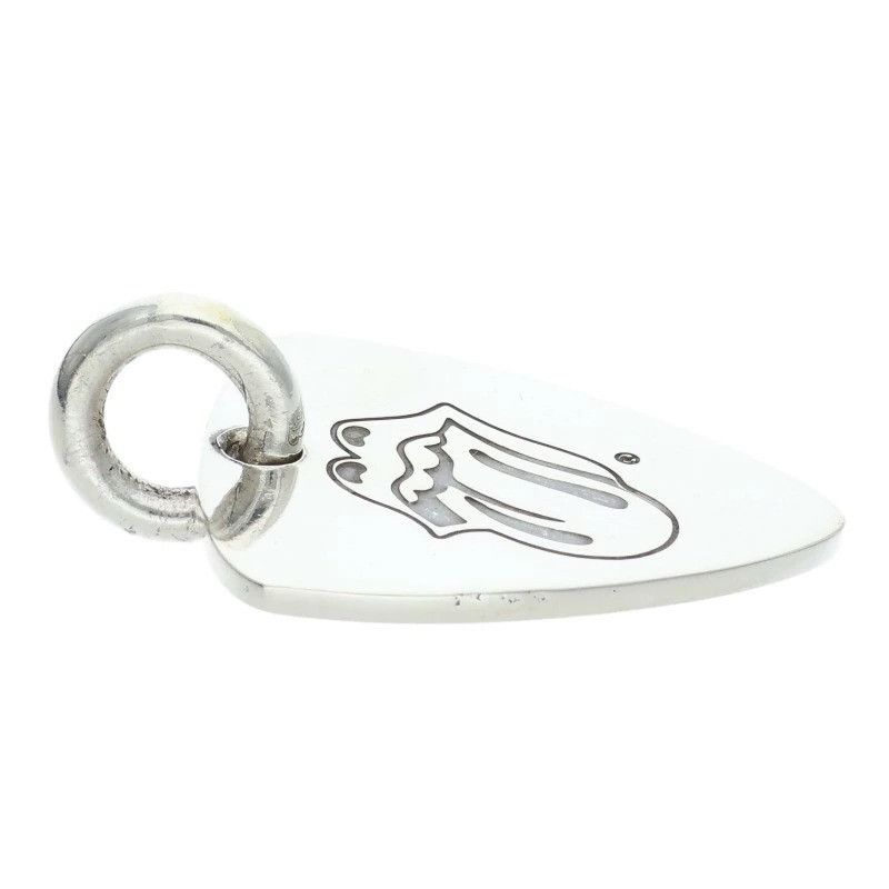 Chrome Hearts Chrome hearts Rolling Stones Tongue guitar pick pendant Size ONE SIZE - 5 Thumbnail