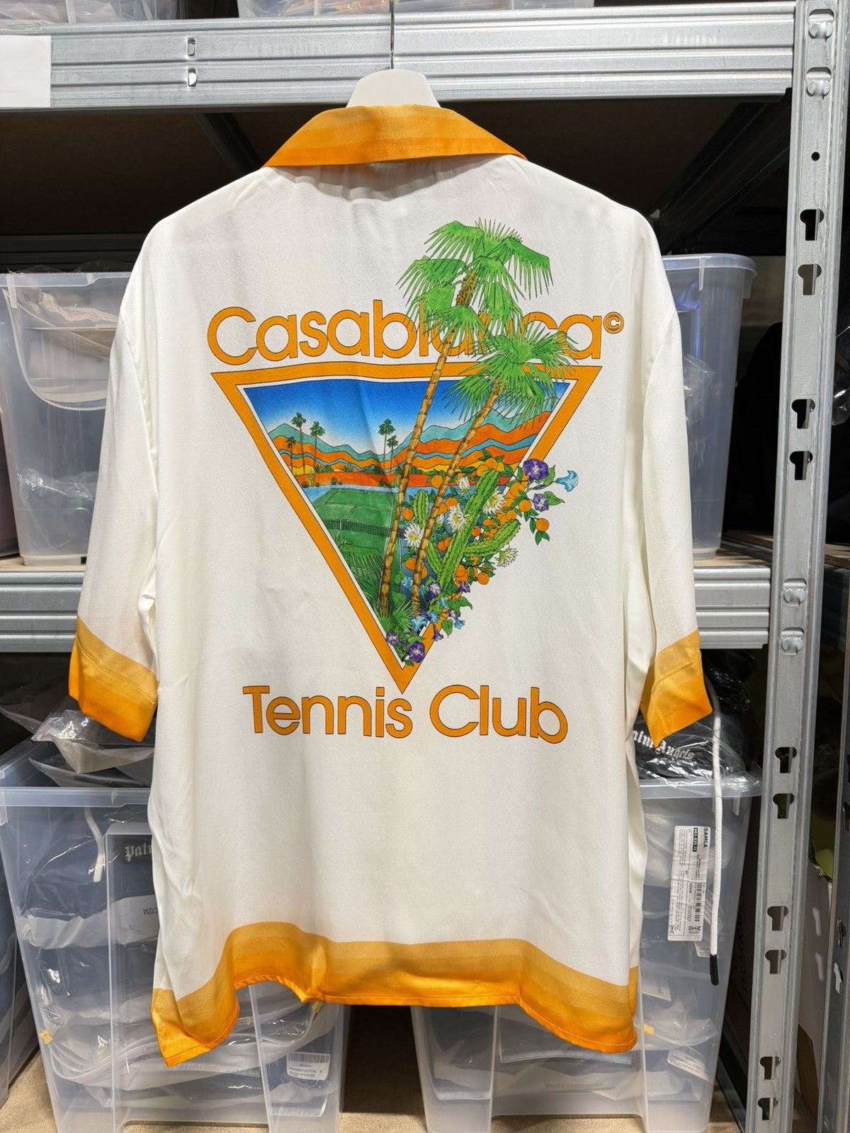 Casablanca Casablanca Tennis Club Silk Shirt NEW 1100$ Size US L / EU 52-54 / 3 - 2 Thumbnail