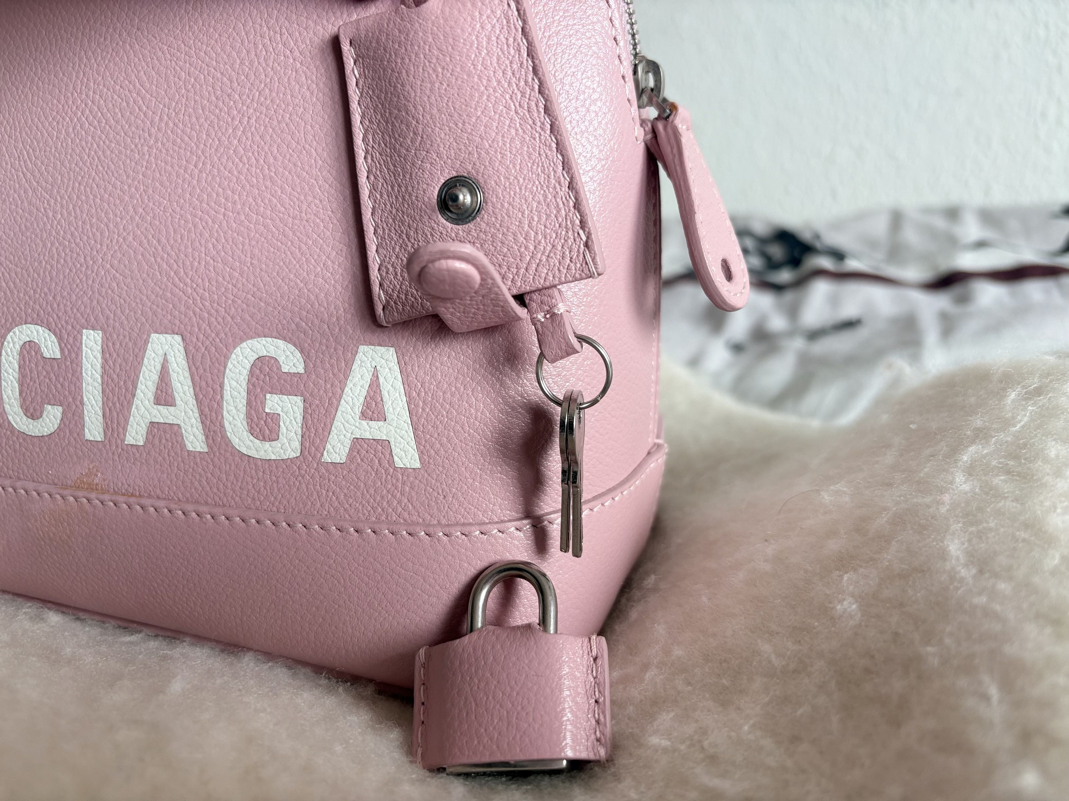 Balenciaga Ville top handle pony-style calfskin handbag Size ONE SIZE - 5 Thumbnail