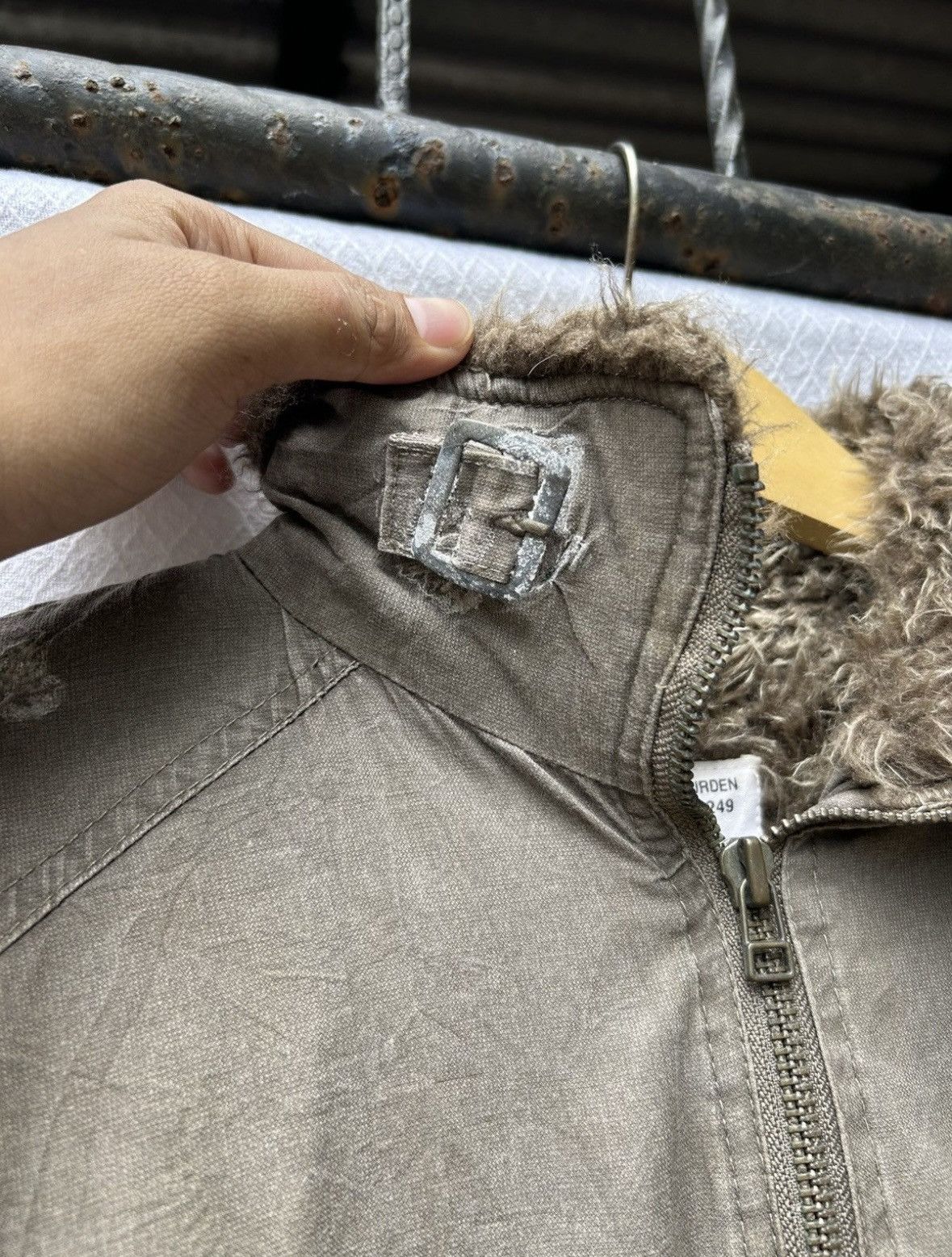 Japanese Brand Faux fur zip jacket parka japanese style ifsixwasnine LGB Size US L / EU 52-54 / 3 - 6 Thumbnail