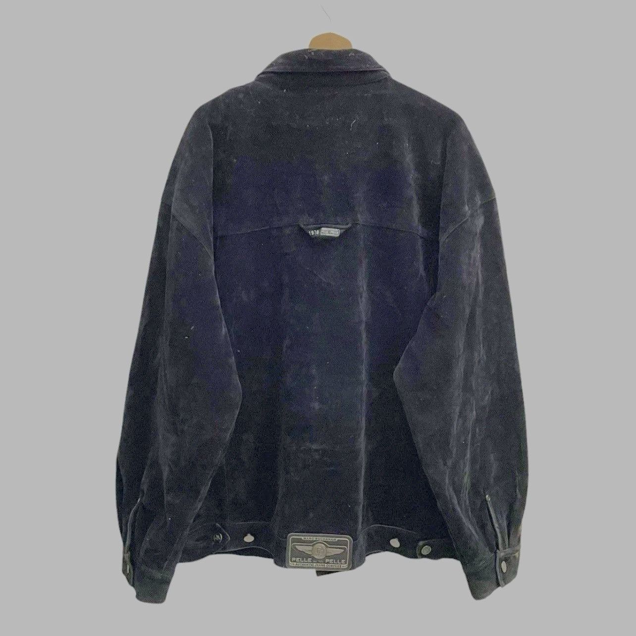 Pelle Pelle Pelle Pelle 90s Black Suede Jacket XL Size US XL / EU 56 / 4 - 2 Thumbnail