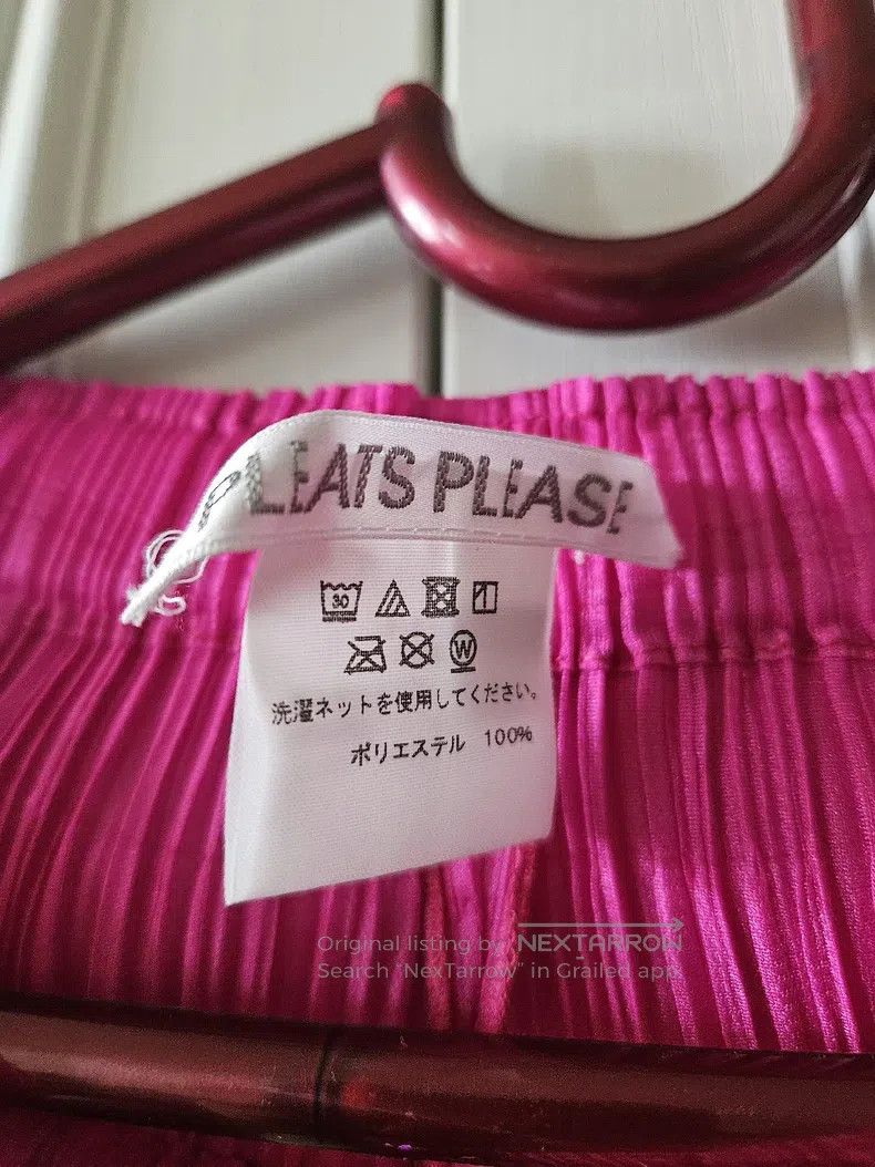 Issey Miyake Issey Miyake size:3 Pink Pants Size 31" - 2 Thumbnail