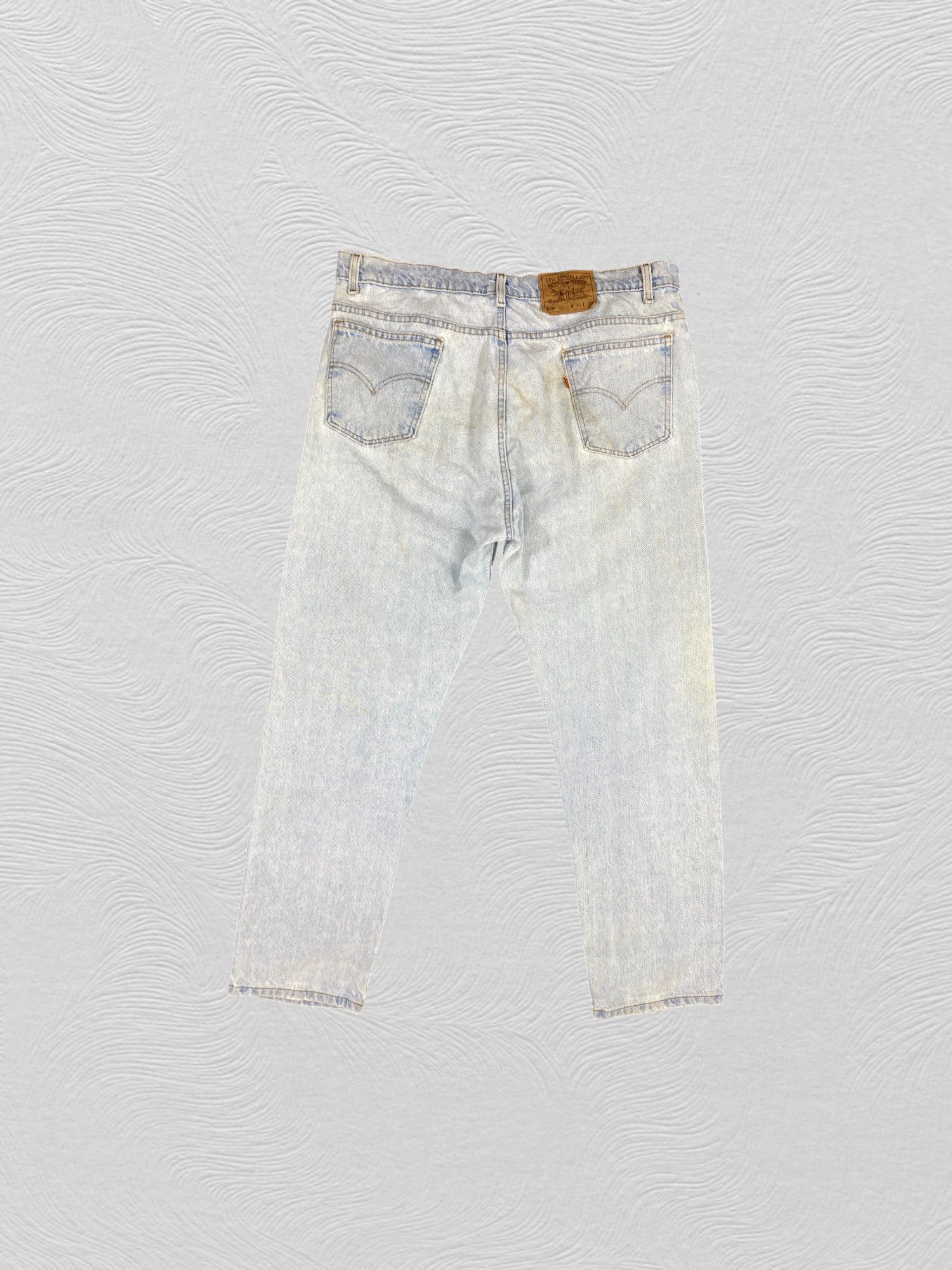 Levi's 90's Light Blue Wash Vintage Levi's 505 USA 39x30.5 -JN1719 Size US 39 - 2 Thumbnail