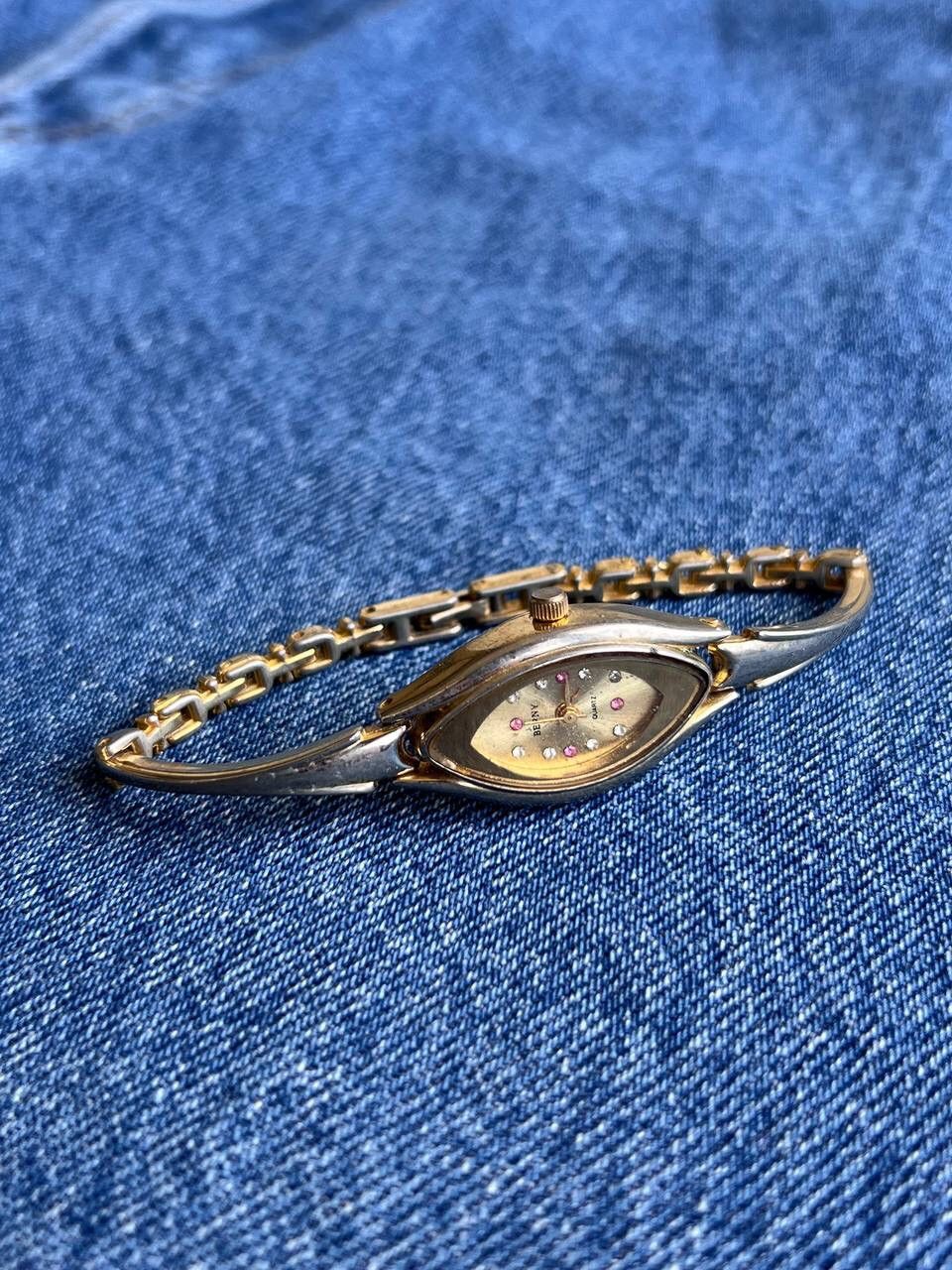 Japanese Brand × Vintage Vintage Japanese style BERNY Watch Futuristic Bracelet 1990s Size ONE SIZE - 1 Thumbnail