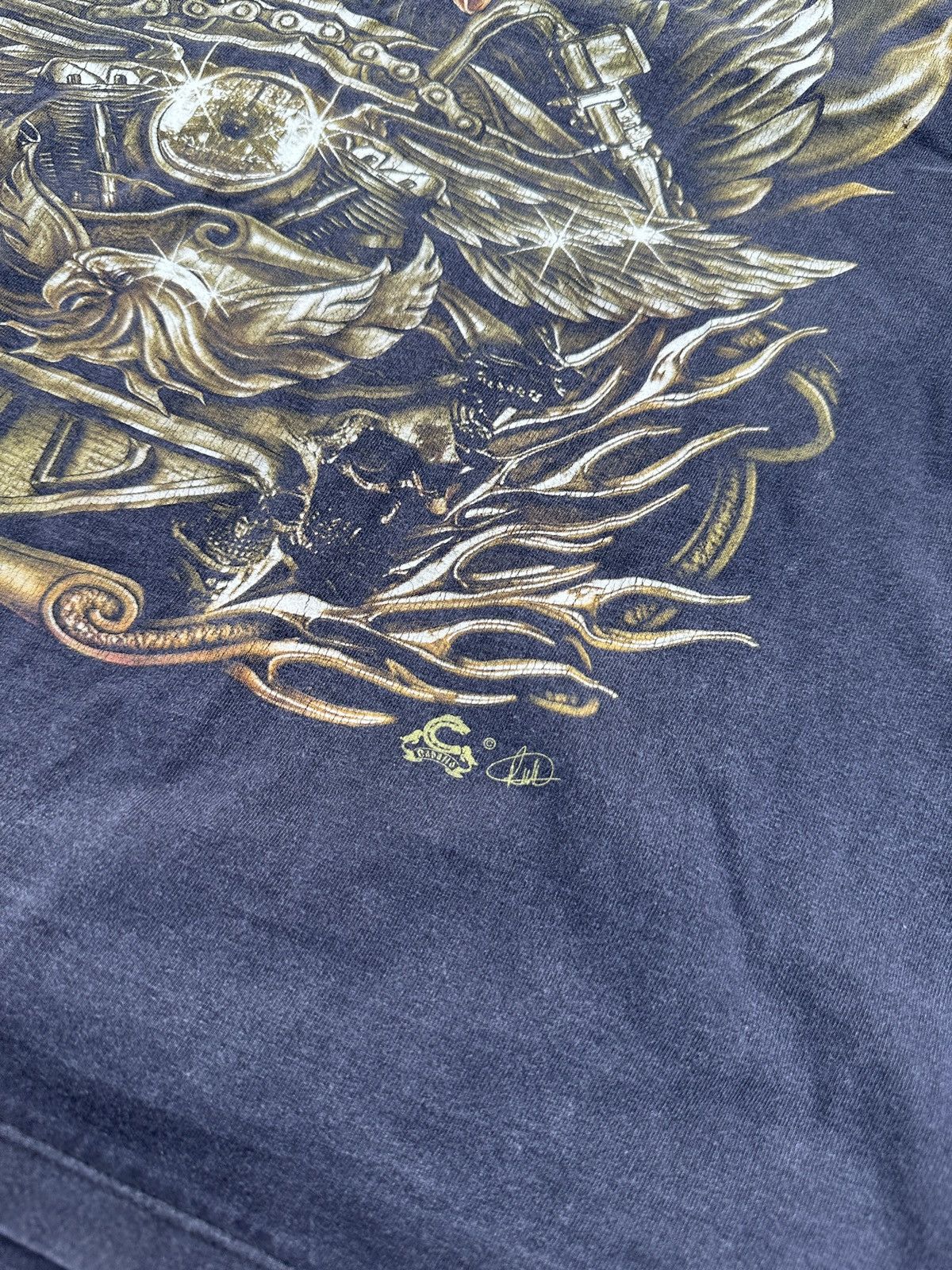 Vintage Vintage Way Of Life Logo Eagle Bike Very Rare USA XL Casual Size US XL / EU 56 / 4 - 3 Thumbnail