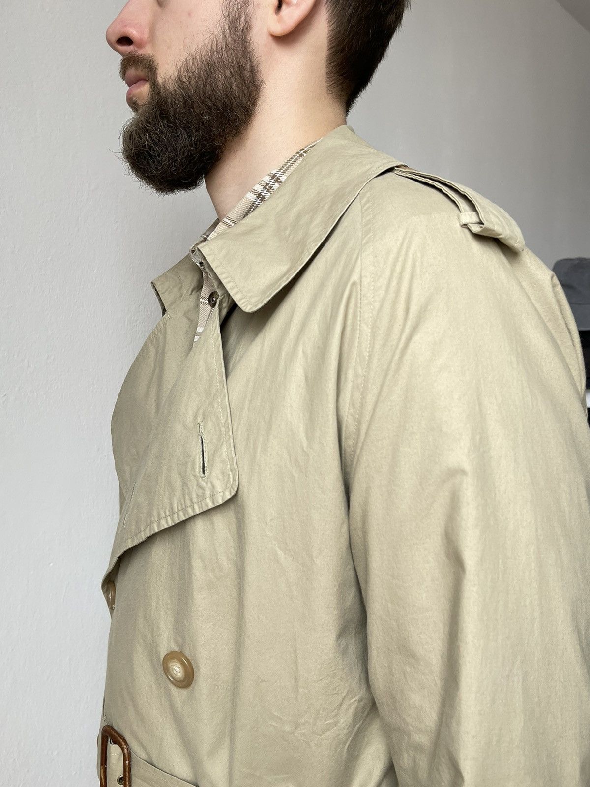 Denim & Supply Ralph Lauren × Polo Ralph Lauren × Ralph Lauren RALPH LAUREN TRENCH 🧥 VINTAGE OLD MONEY 1990 Y2K Size US L / EU 52-54 / 3 - 7 Thumbnail