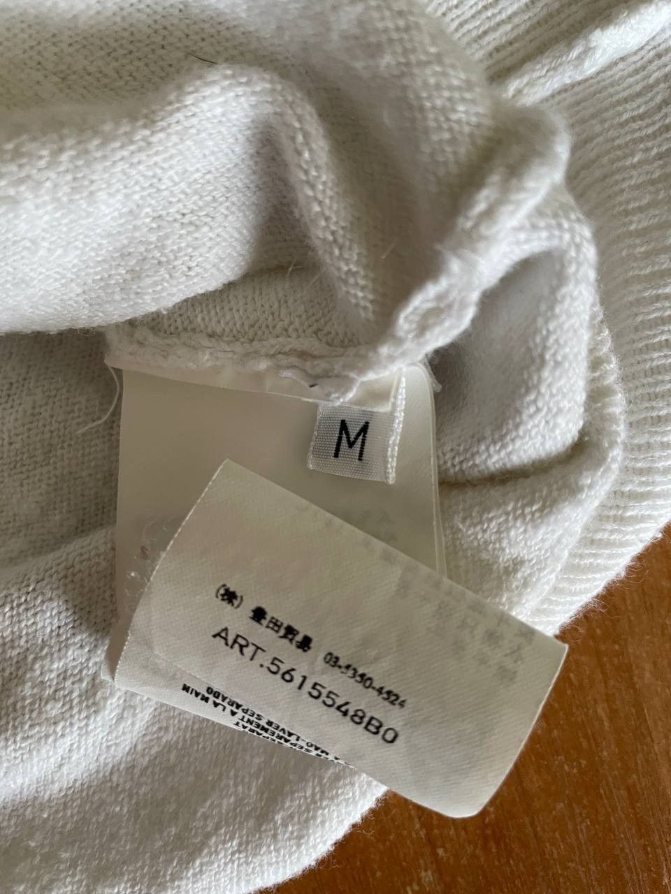 Stone Island Stone Island Sweater V Neck White Size US M / EU 48-50 / 2 - 13 Thumbnail