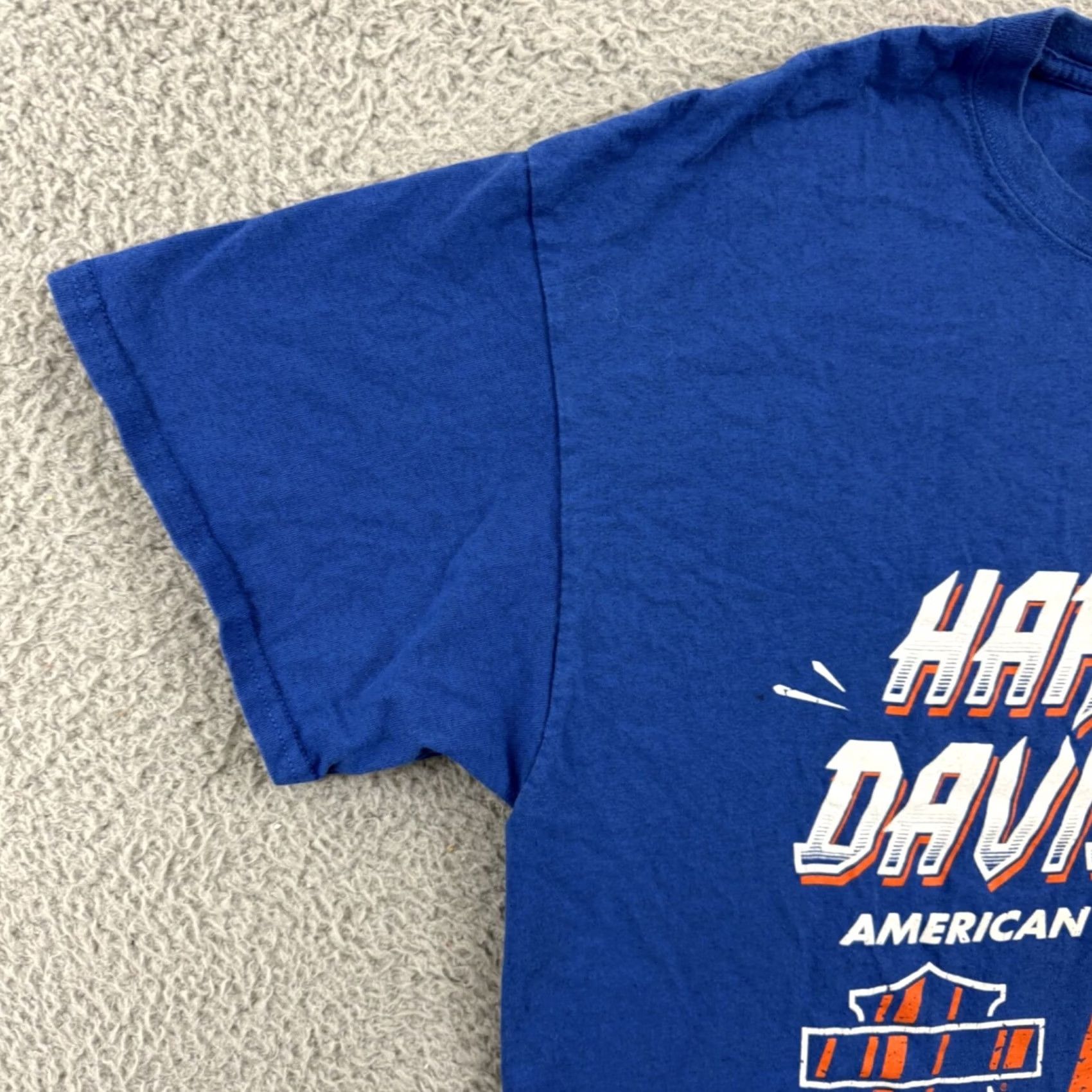 Harley Davidson VINTAGE Harley-Davidson Shirt Mens XL Pennsylvania Biker Motorcycle Short Sleeve Shirt Size US XL / EU 56 / 4 - 4 Thumbnail