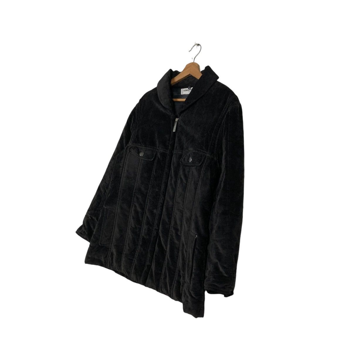 Vintage 🔥VTG ZIPPER VELVET JACKET SONIA RYKIEL PARIS ISSEY MIYAKE Size US M / EU 48-50 / 2 - 4 Thumbnail