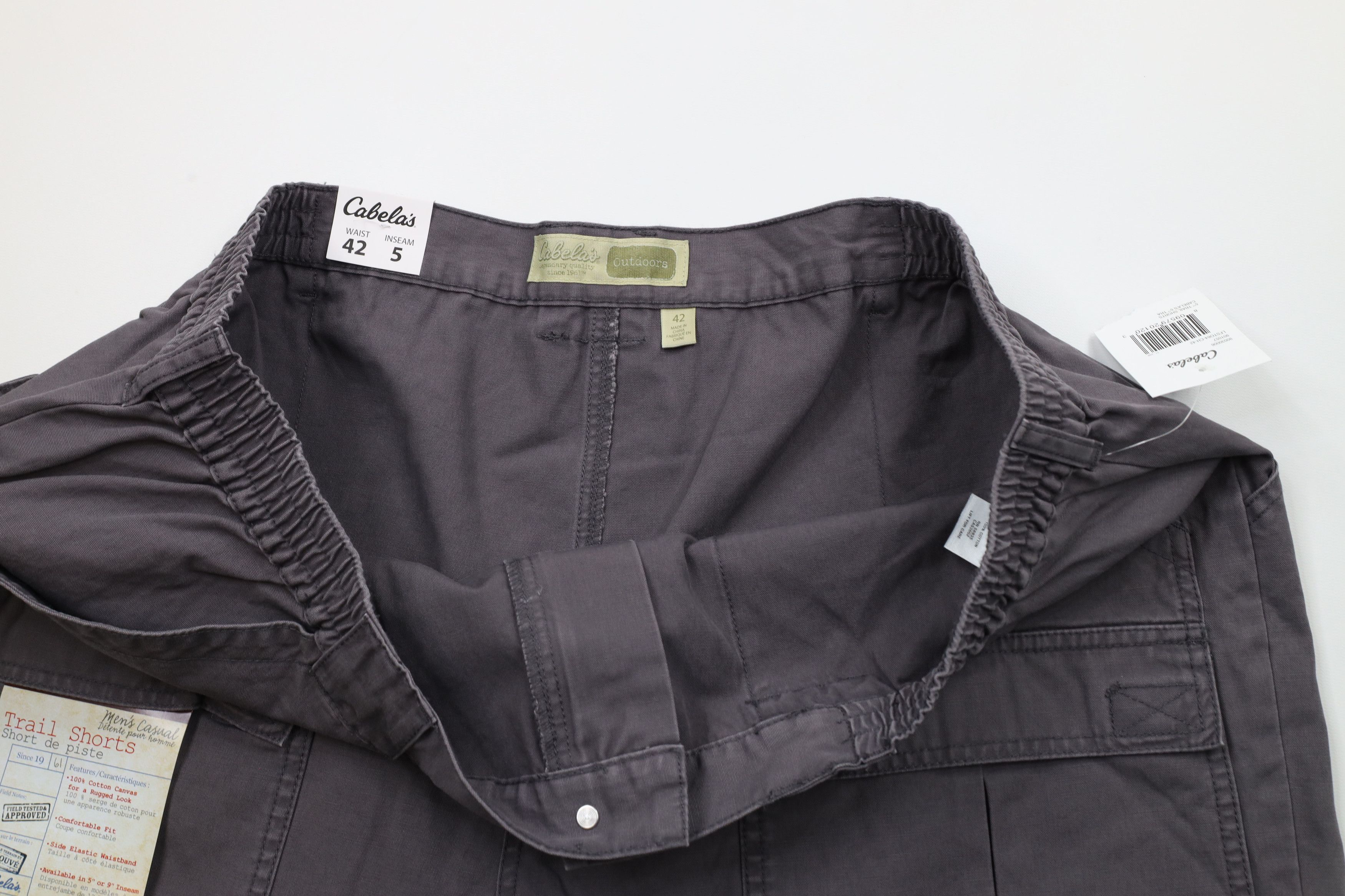 Cabelas × Vintage Deadstock Vintage Cabelas Above Knee Hiking Trail Shorts Size US 42 / EU 58 - 7 Thumbnail