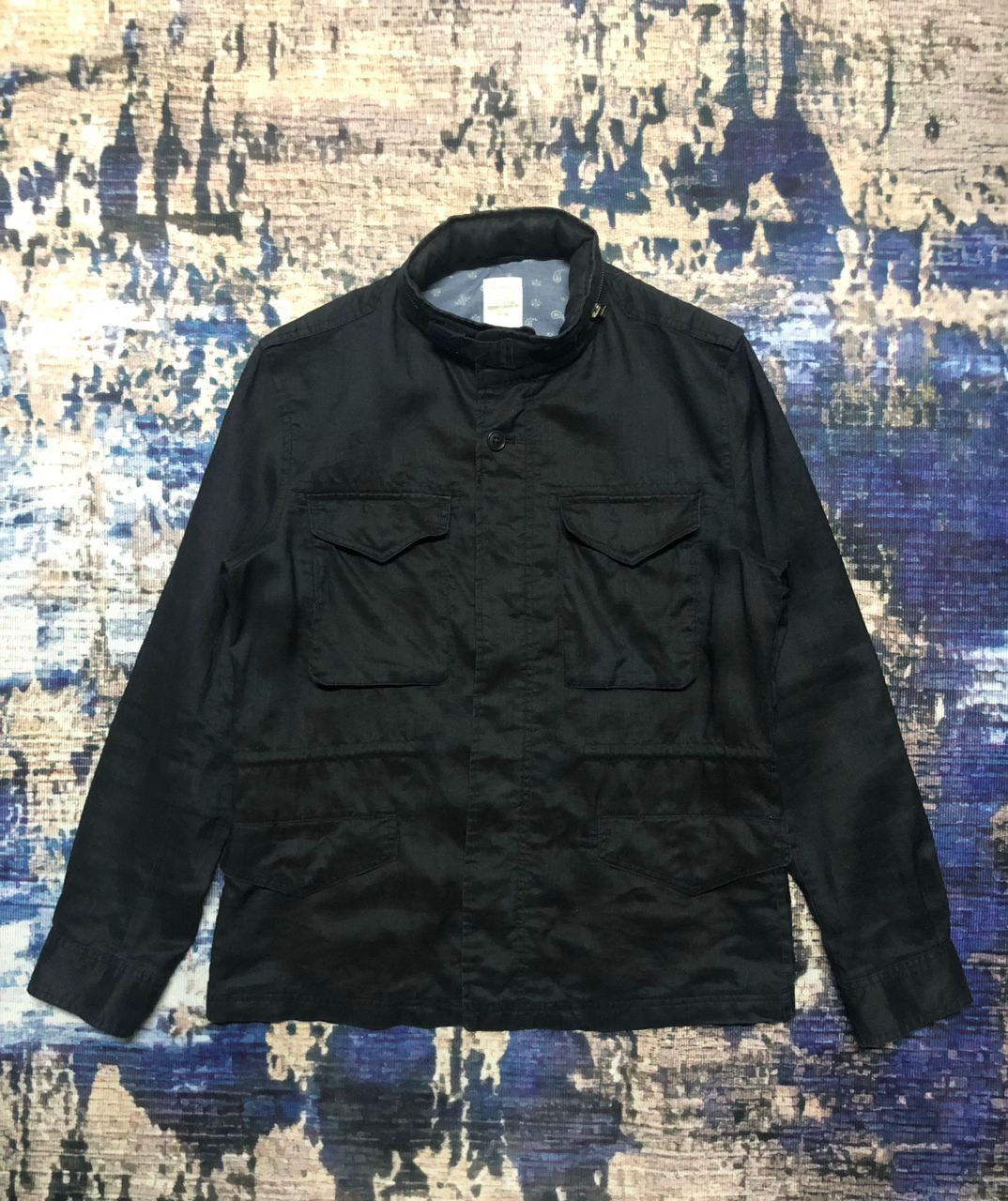 Japanese Brand Back Number Hemp Field Work Jacket Size US M / EU 48-50 / 2 - 1 Thumbnail