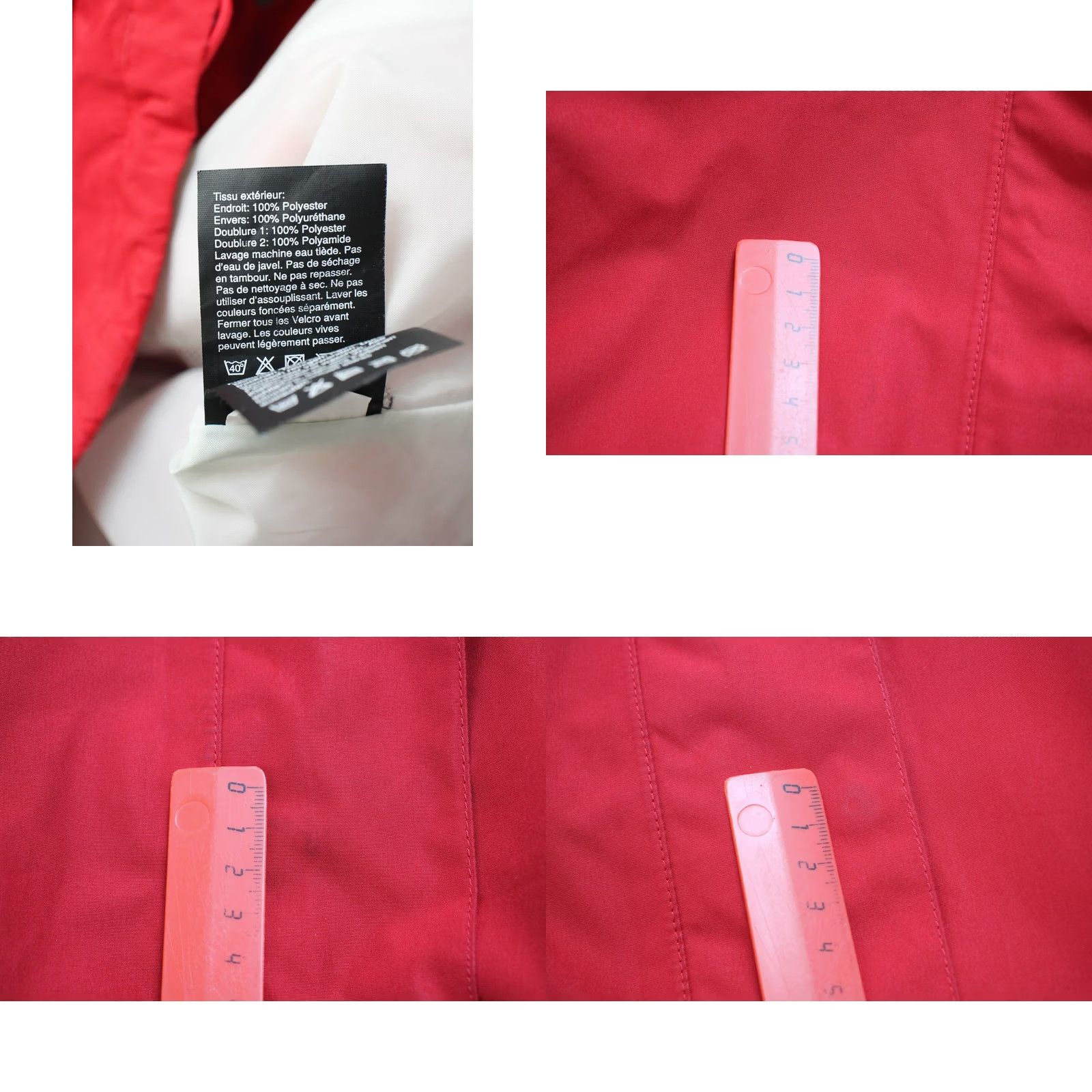 Helly Hansen Helly Hansen Helly Tech Jacket Women's MEDIUM Removable Hood Lightweight Red Size M / US 6-8 / IT 42-44 - 8 Thumbnail