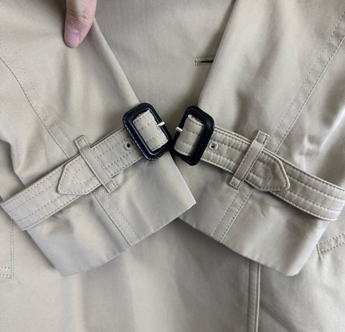 Burberry Burberry Detachable Goat Cashmere Lined Trench Coat K12 Size XS / US 0-2 / IT 36-38 - 6 Thumbnail