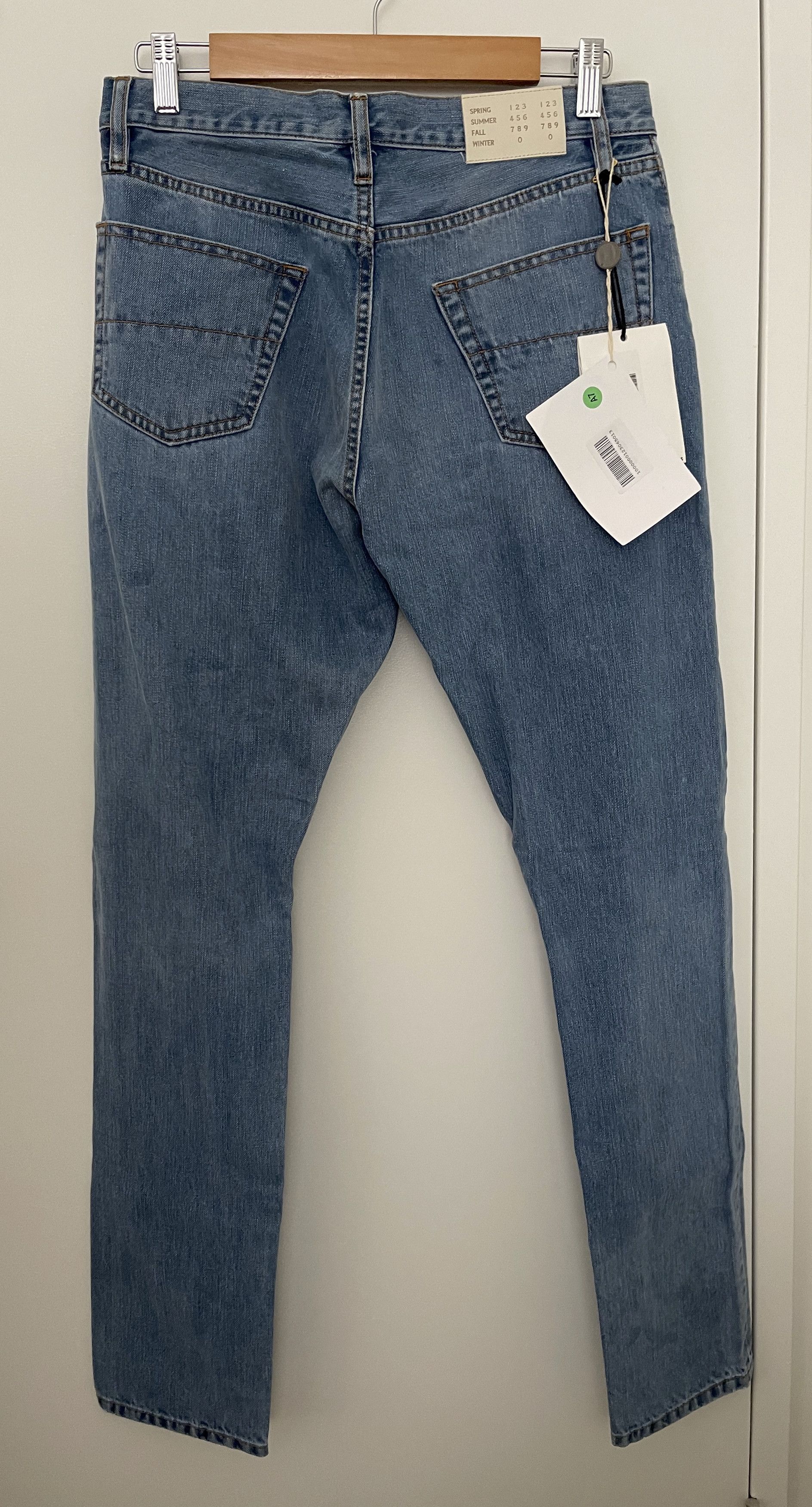 4SDESIGNS 4sdesigns faded jeans ss21 sz 31 Size US 31 - 2 Thumbnail