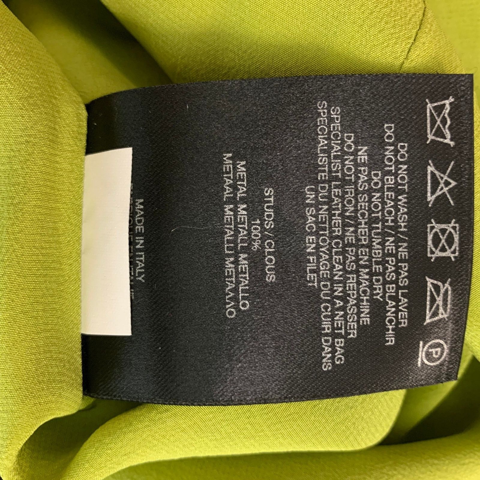 Burberry Prorsum BURBERRY PRORSUM 10 Camouflage Leather Knee-Length Dress Size L / US 10 / IT 46 - 8 Thumbnail