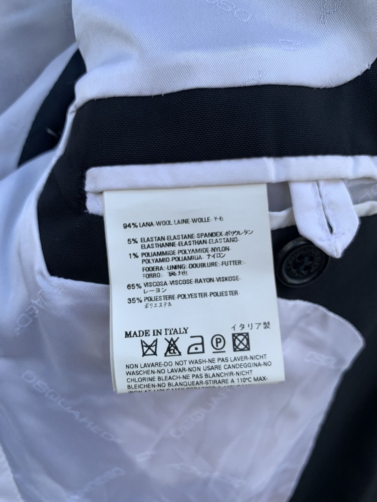 Dsquared2 Hybrid Moto Blazer Size 46R - 12 Thumbnail