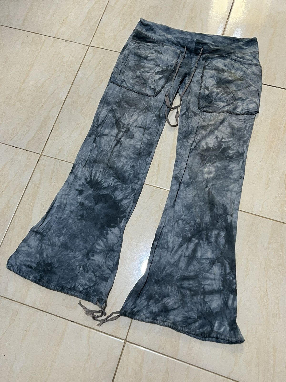 GOA GOA Japan Flare Tiedye relax pants g.o.a Size US 30 / EU 46 - 2 Thumbnail