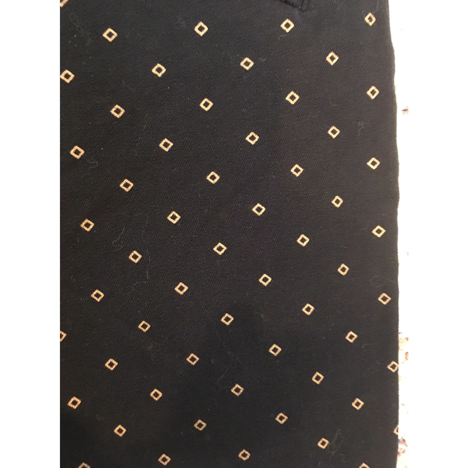 Gap Gap Jeans Women's Size 0, Black Gold, Diamond Print Ankle Skinny Crop Jeans 3/4 Color Multicolor Diamond Printed Cropped Mid Rise Womens Jeans Size 25" / US 0 / IT 36 - 5 Thumbnail