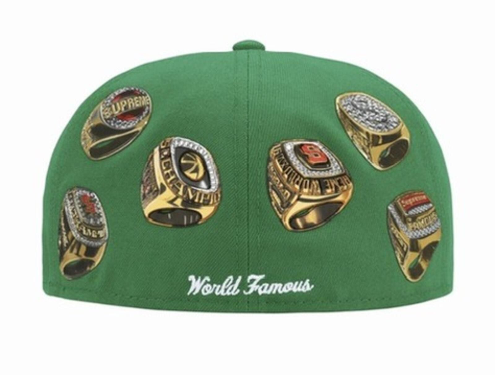 New Era Supreme Rings Box Logo 59FIFTY 7 3/8