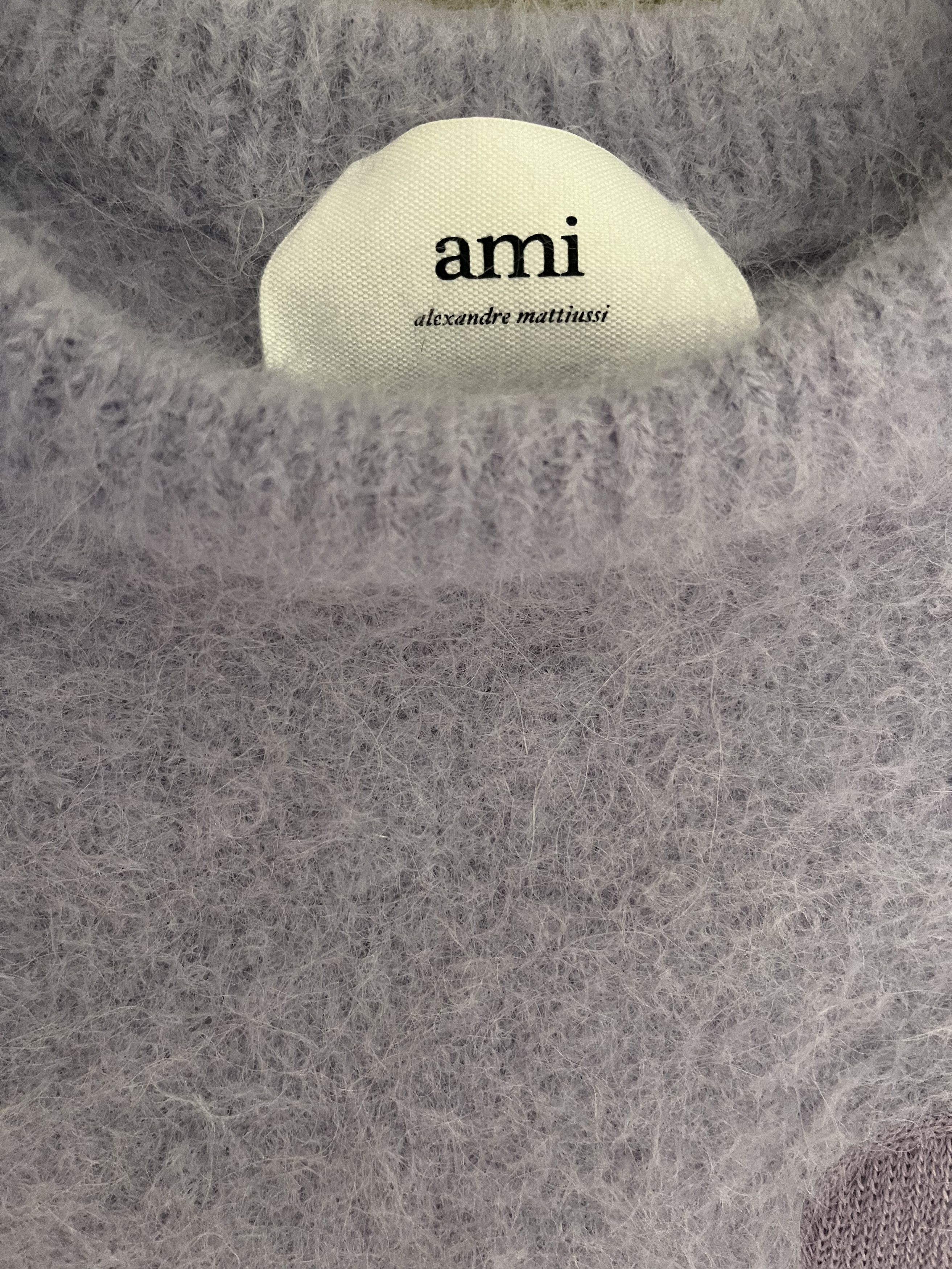 AMI Ami De Coeur Wool Sweater Size S / US 4 / IT 40 - 4 Thumbnail