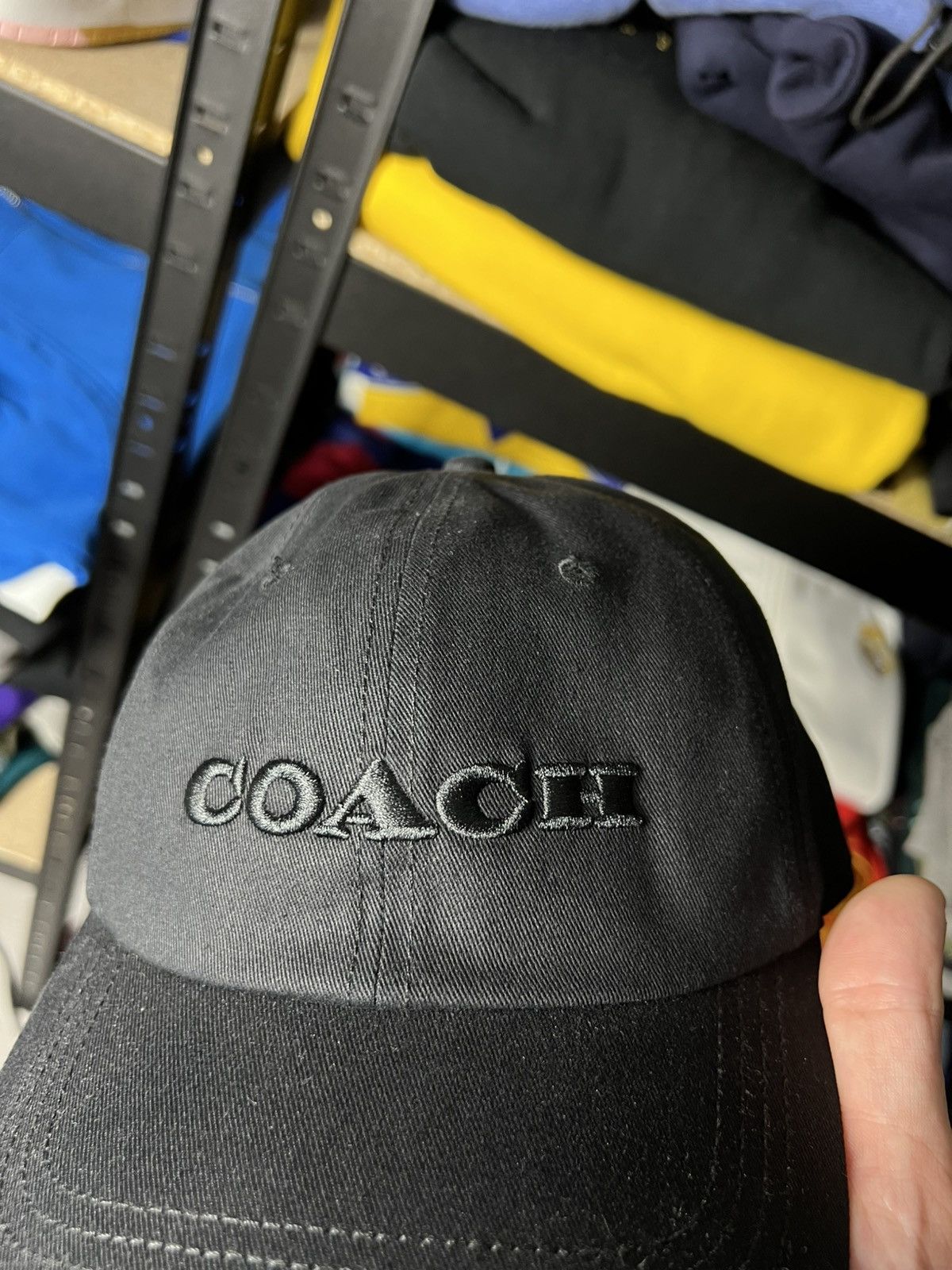 Coach 🔥 Coach Black Logo Cap — Embroidered (One Size) Size ONE SIZE - 3 Thumbnail