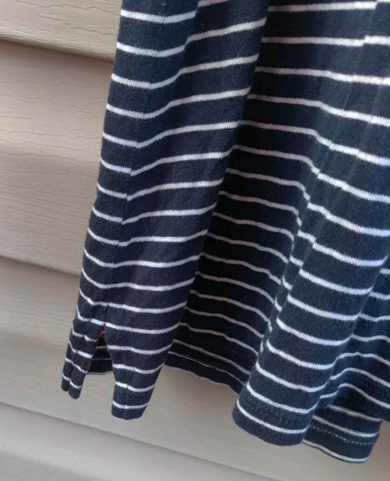 Lauren Ralph Lauren Vintage LRL Ralph Lauren Jeans Co Shirt Dress Navy Blue Whi Size S / US 4 / IT 40 - 6 Thumbnail