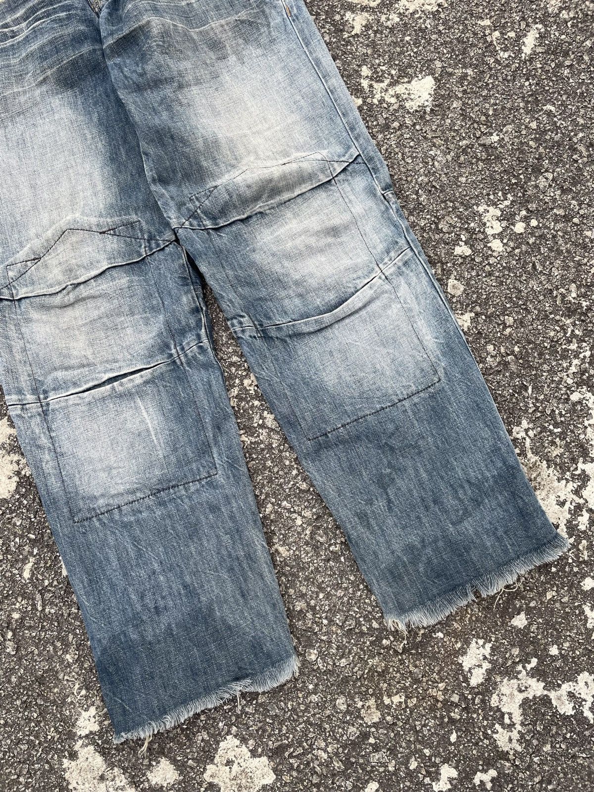 Marithe + Francois Girbaud Vintage Marithe Francois Girbaud Distressed Denim Size US 34 / EU 50 - 3 Thumbnail