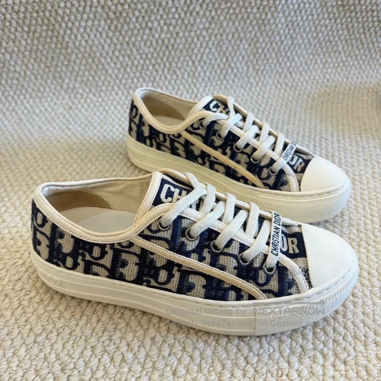 Dior dior walk'n'dior canvas low. Size US 5.5 / IT 35.5 - 3 Thumbnail